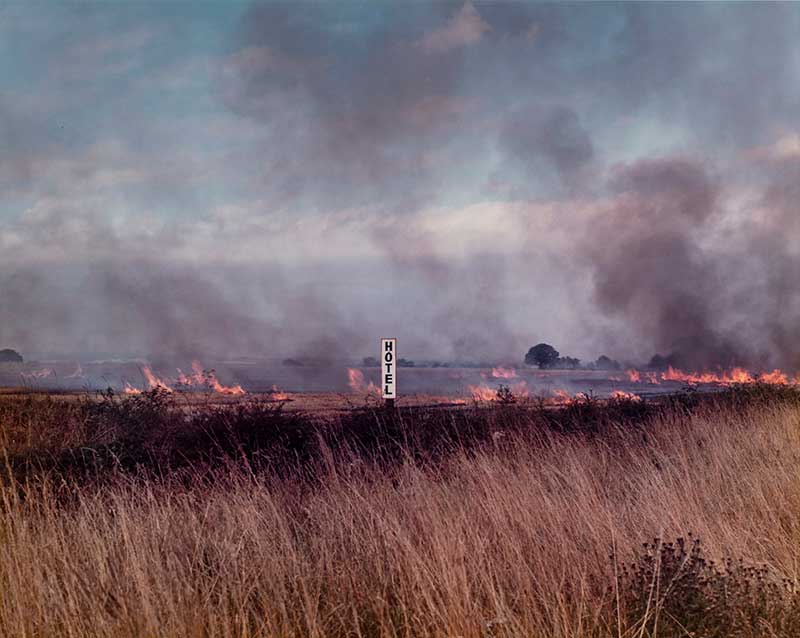 Burning fields, Melmerby, North Yorkshire, Paul Graham
