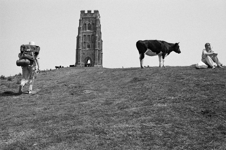 Glastonbury Tor, Somerset, from ‘Beauty Spots’, 1975 Martin Parr