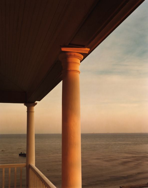Gold Column, Porch, Provincetown, Joel Meyerowitz