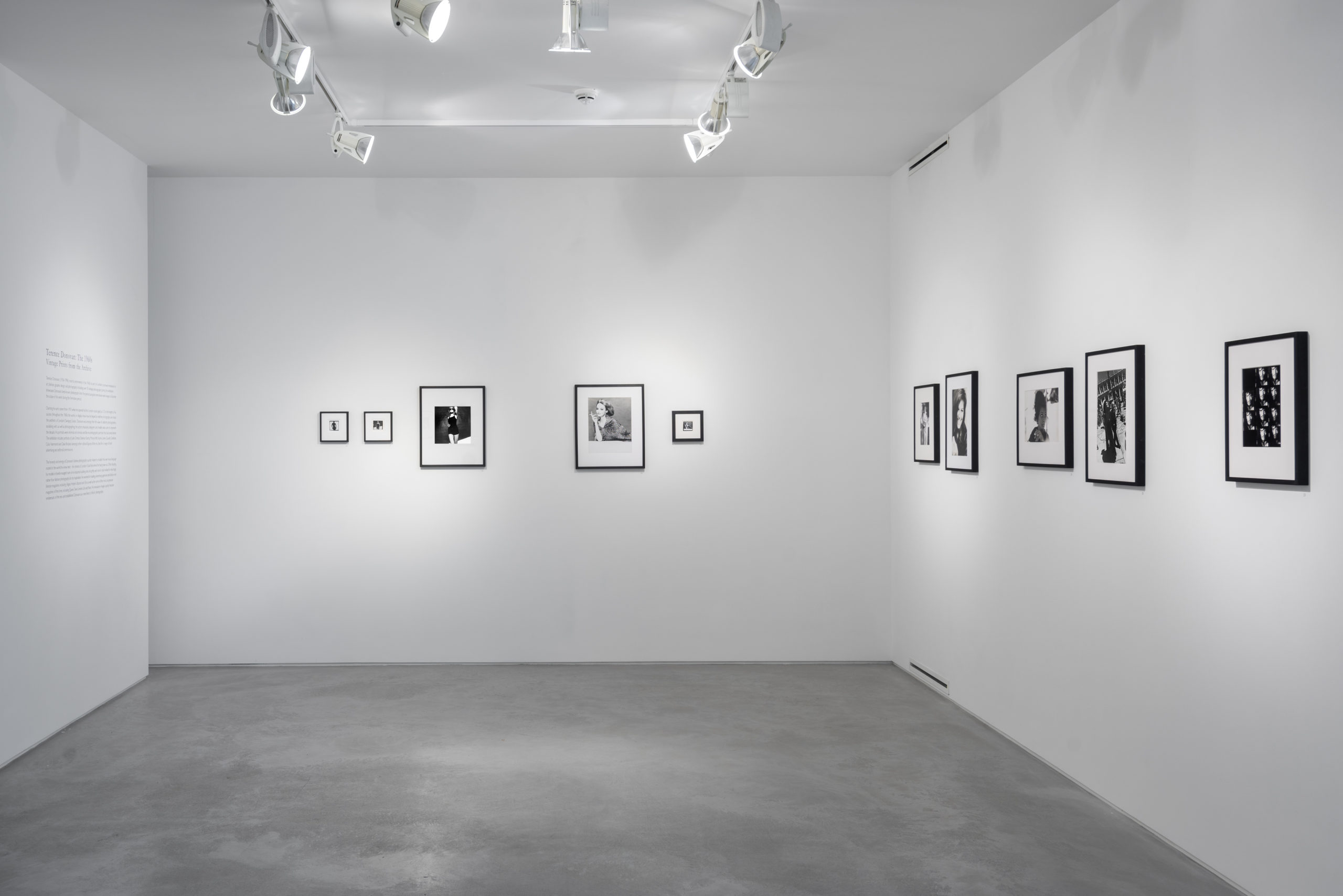 Terence Donovan Exhibition Installation View