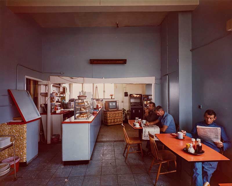 Interior, John's Cafe, Bedfordshire, Paul Graham