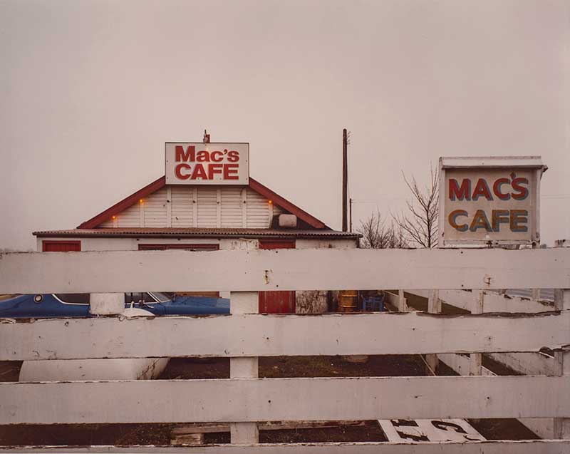 Mac’s Café, Alconbury, Cambridgeshire, Paul Graham