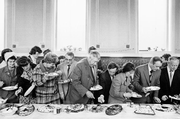 Mayor of Todmorden’s Inaugural Banquet, Calderdale, 1976 Martin Parr