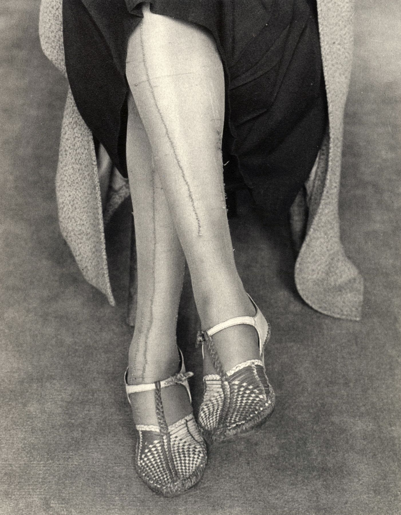 Mended Stockings, San Francisco, 1934 by Dorothea Lange