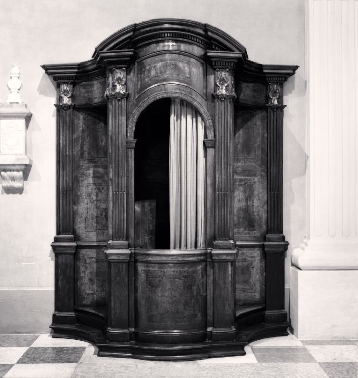 Confessional, Study 40, Chiesa Di Santa Maria Assunta Nella Cattedrale, Reggio Emilia, Italy, 2015