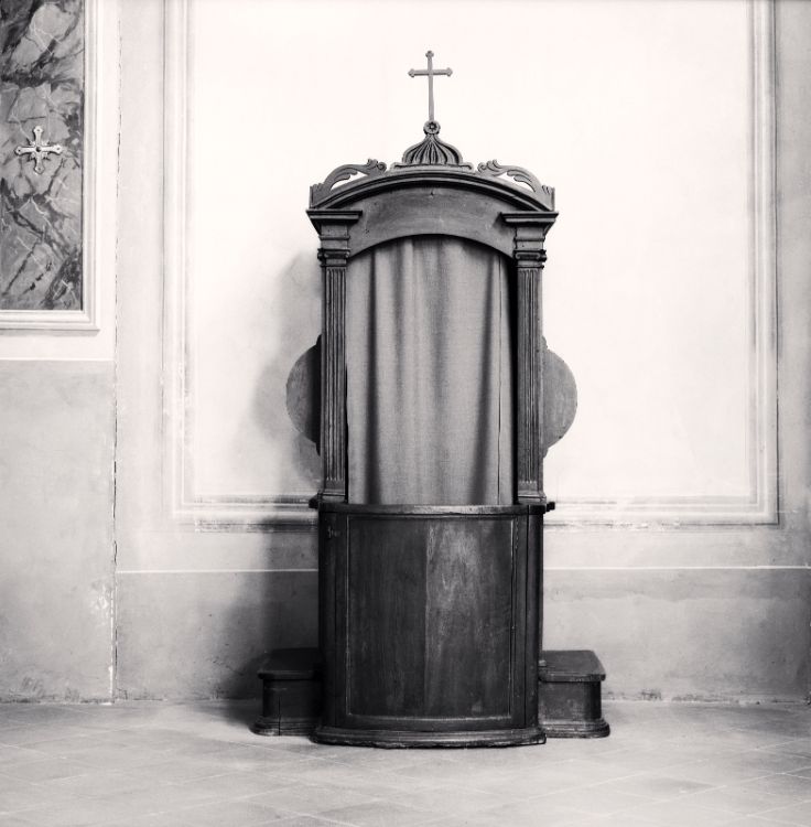 Confessional, Study 52, Chiesa Di Santa Maria Assunta, Minozzo, Reggio Emilia, Italy, 2015