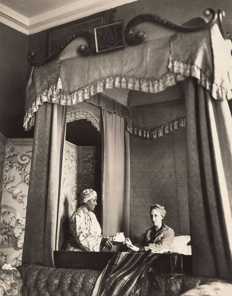 Dame Edith Sitwell At Tea, 1930