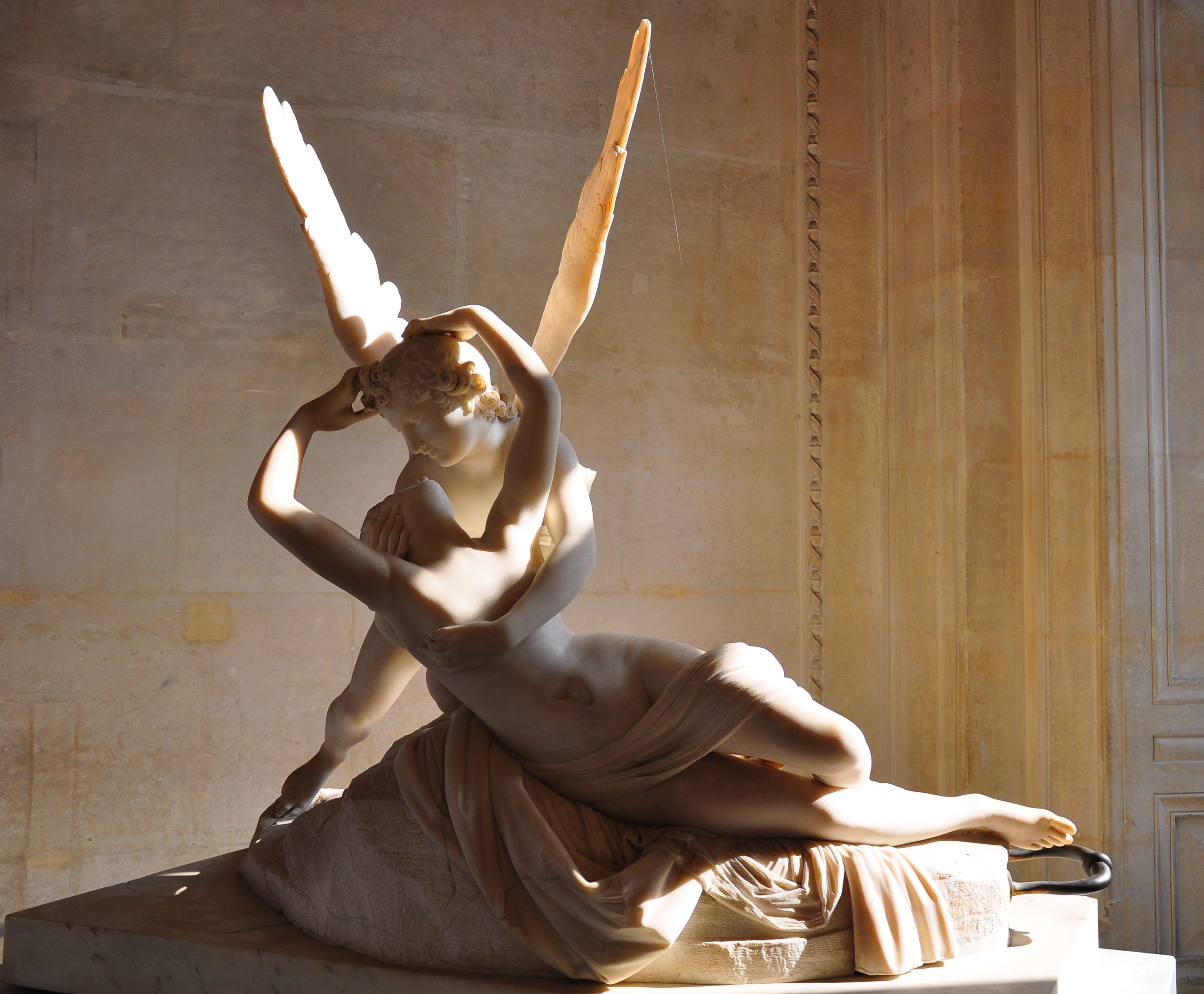 Psyche Revived by Cupid's Kiss Canova