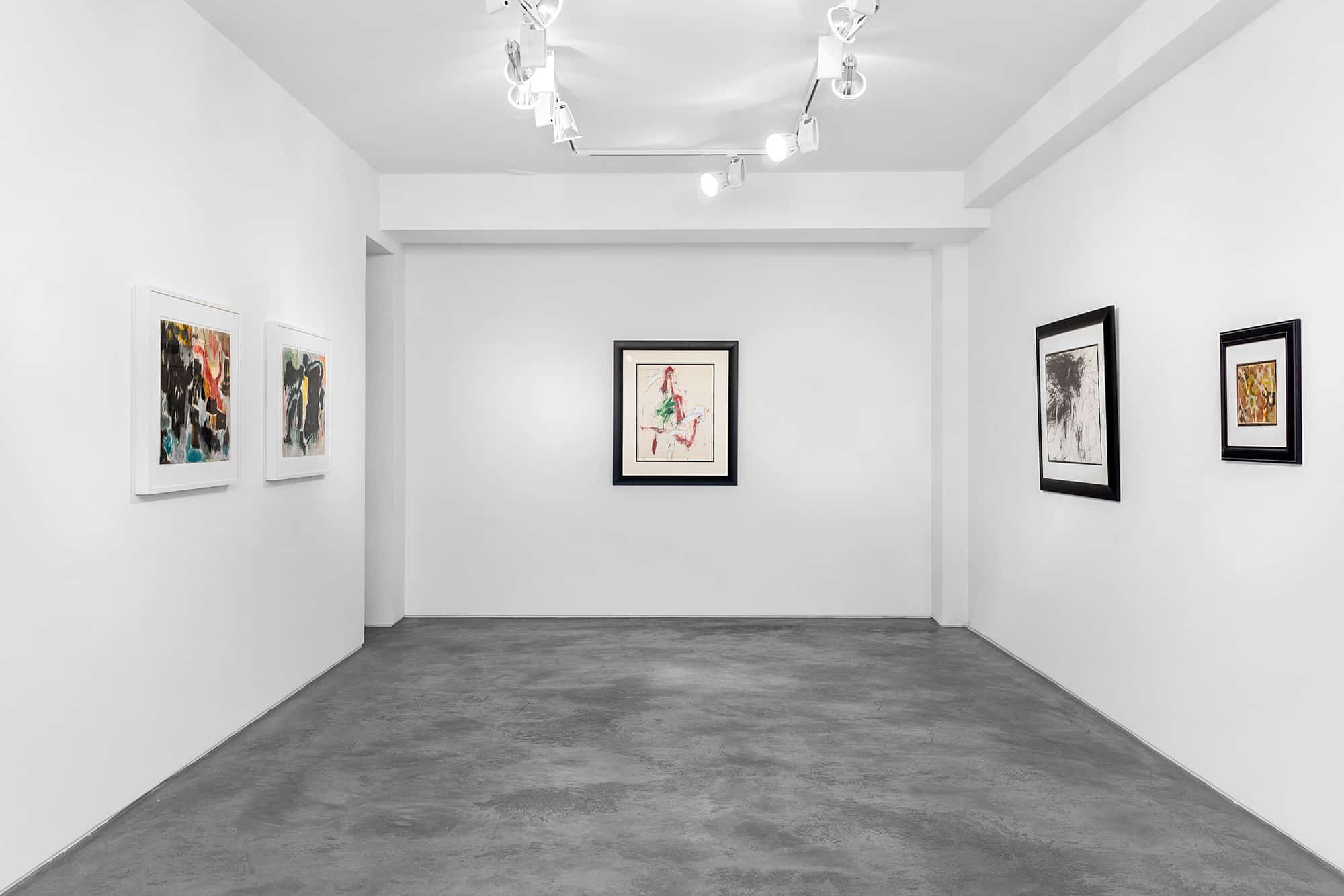 Women and The Void Exhibition of Abstract Expressionist works on Paper at Huxley-Parlour, London in 2022