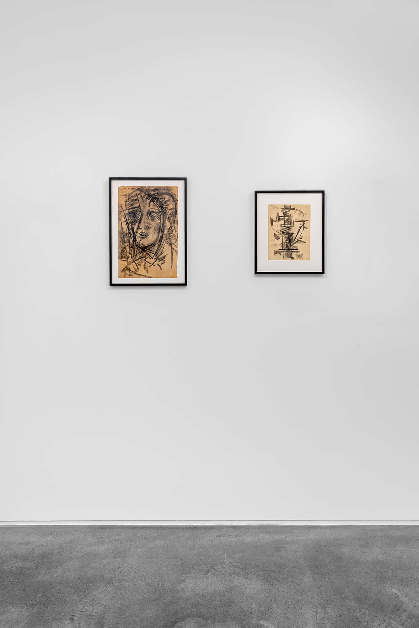 Women and The Void Exhibition of Abstract Expressionist works on Paper at Huxley-Parlour, London in 2022