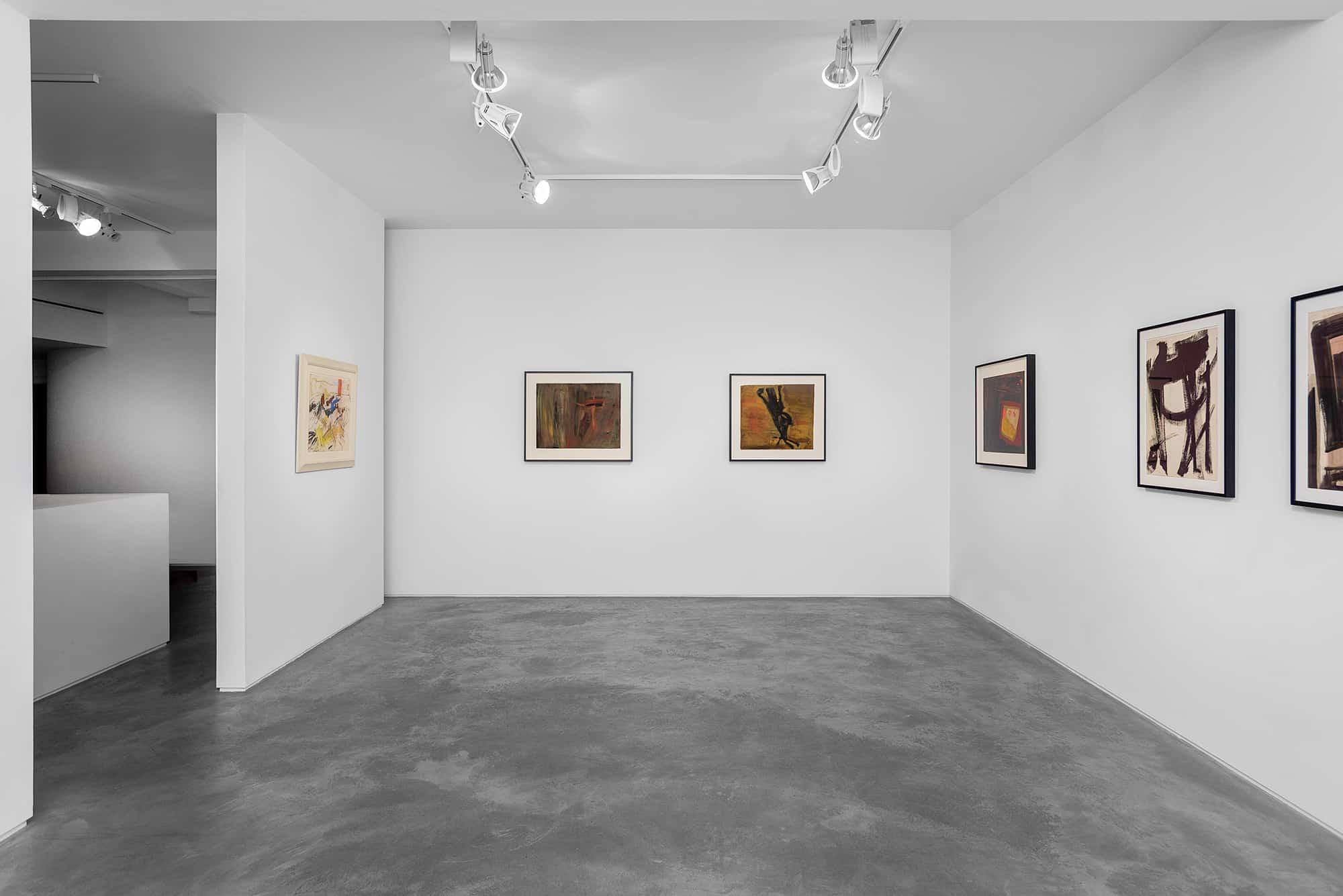 Women and The Void Exhibition of Abstract Expressionist works on Paper at Huxley-Parlour, London in 2022