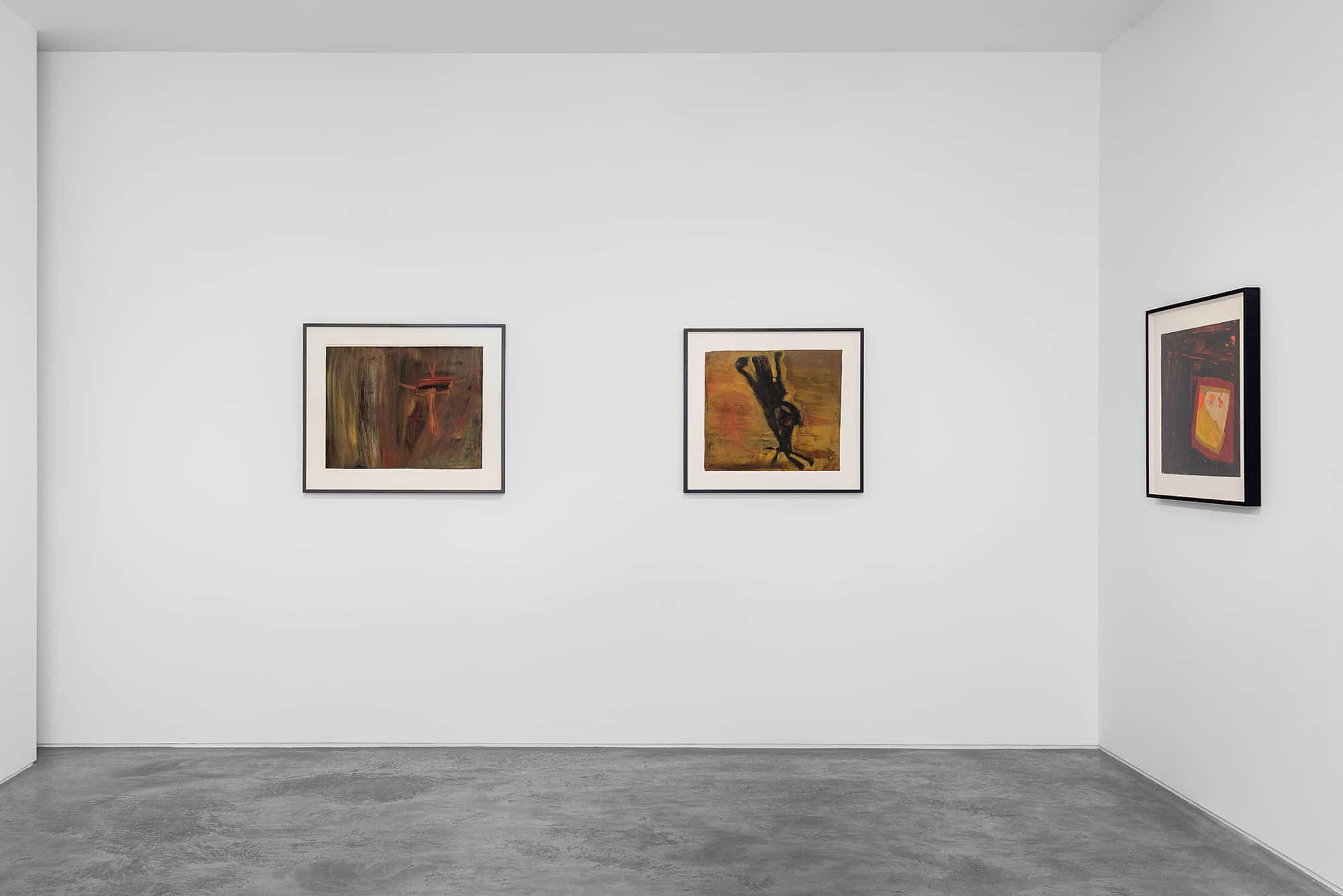 Women and The Void Exhibition of Abstract Expressionist works on Paper - Jay DeFeo - at Huxley-Parlour, London in 2022