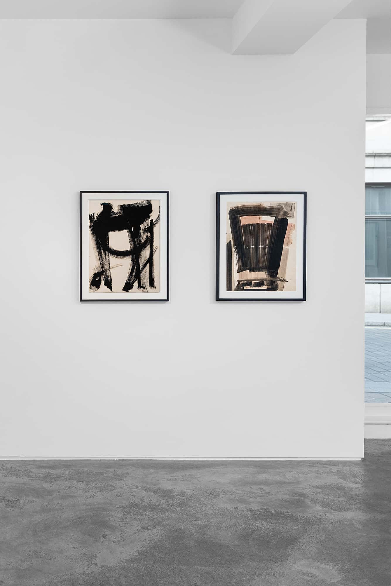 Women and The Void Exhibition of Abstract Expressionist works on Paper at Huxley-Parlour, London in 2022