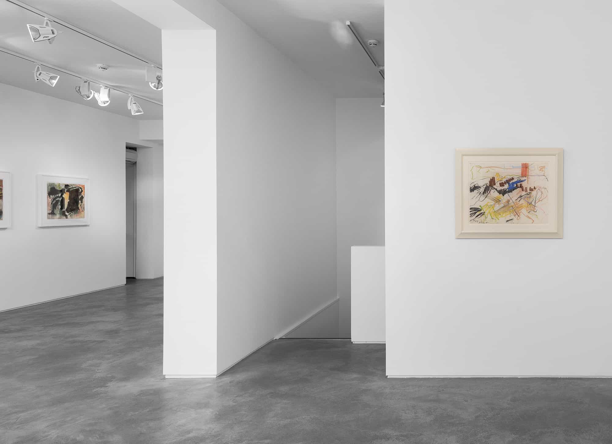 Women and The Void Exhibition of Abstract Expressionist works on Paper at Huxley-Parlour, London in 2022