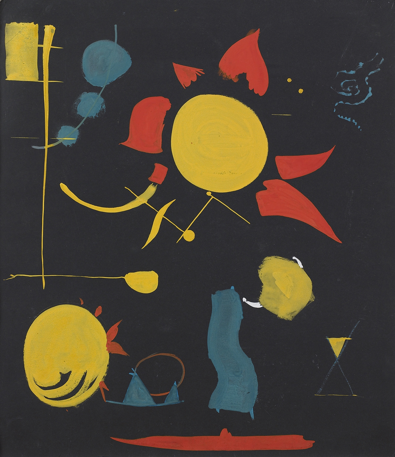 Study for Fireworks, 1945 Perle Fine