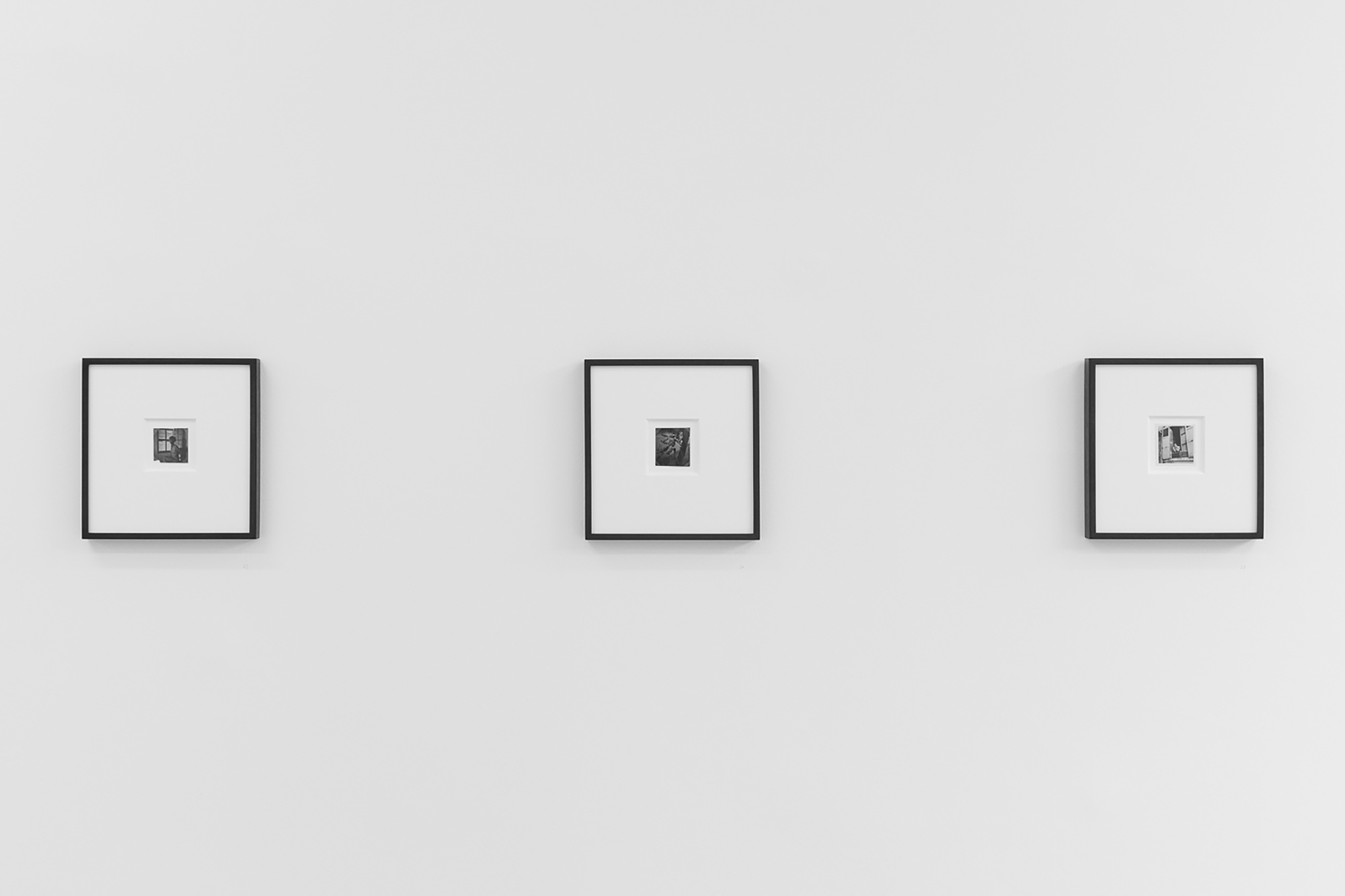 The view of the gallery space at Huxley-Parlour Gallery's exhibition of Dora Maar's photography at 45 Maddox Street, W1S 2PE.