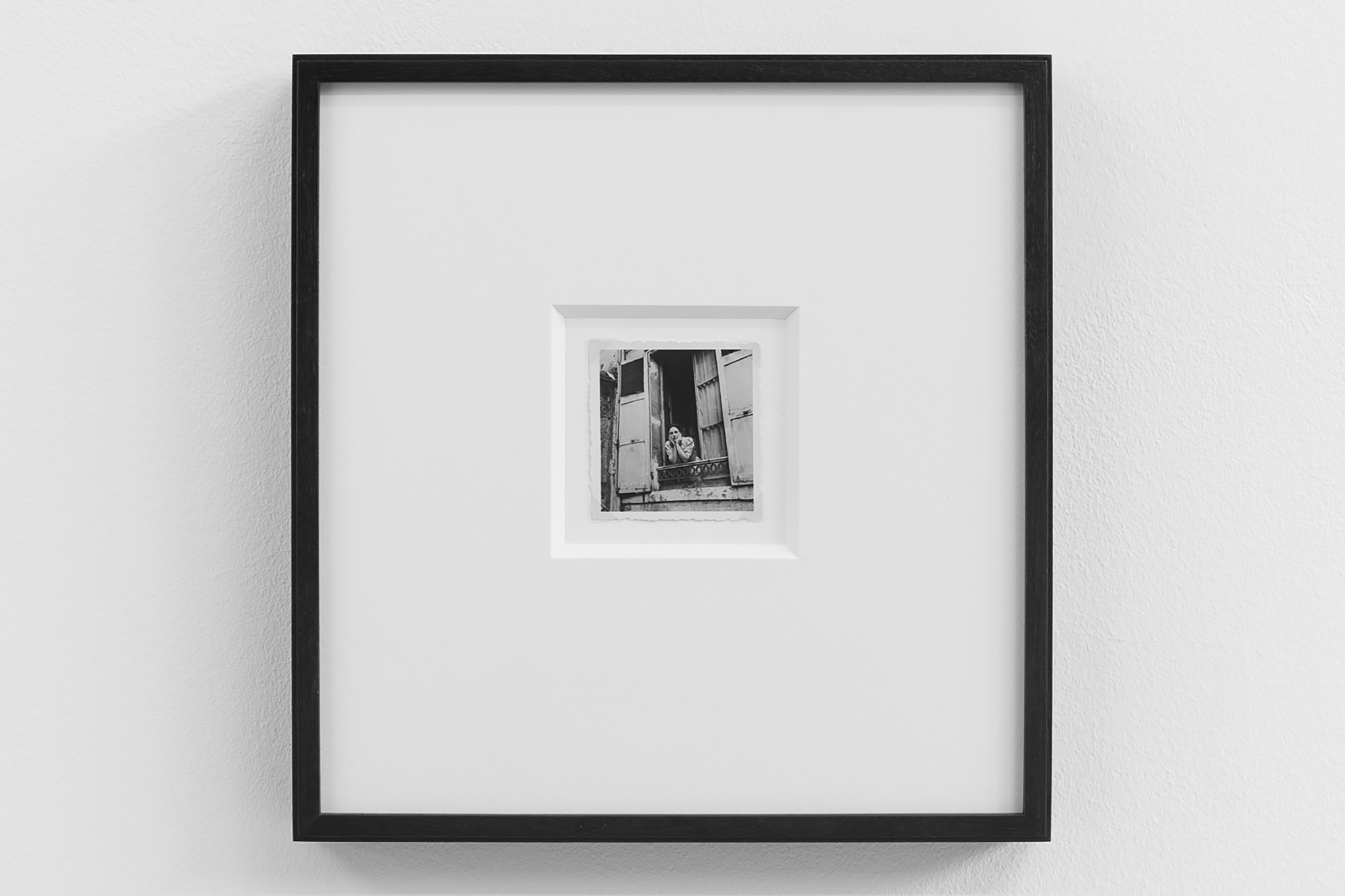 Framed photograph of a self portrait by Dora Maar. Exhibition at Huxley-Parlour Gallery, 45 Maddox Street W1S 2PE.