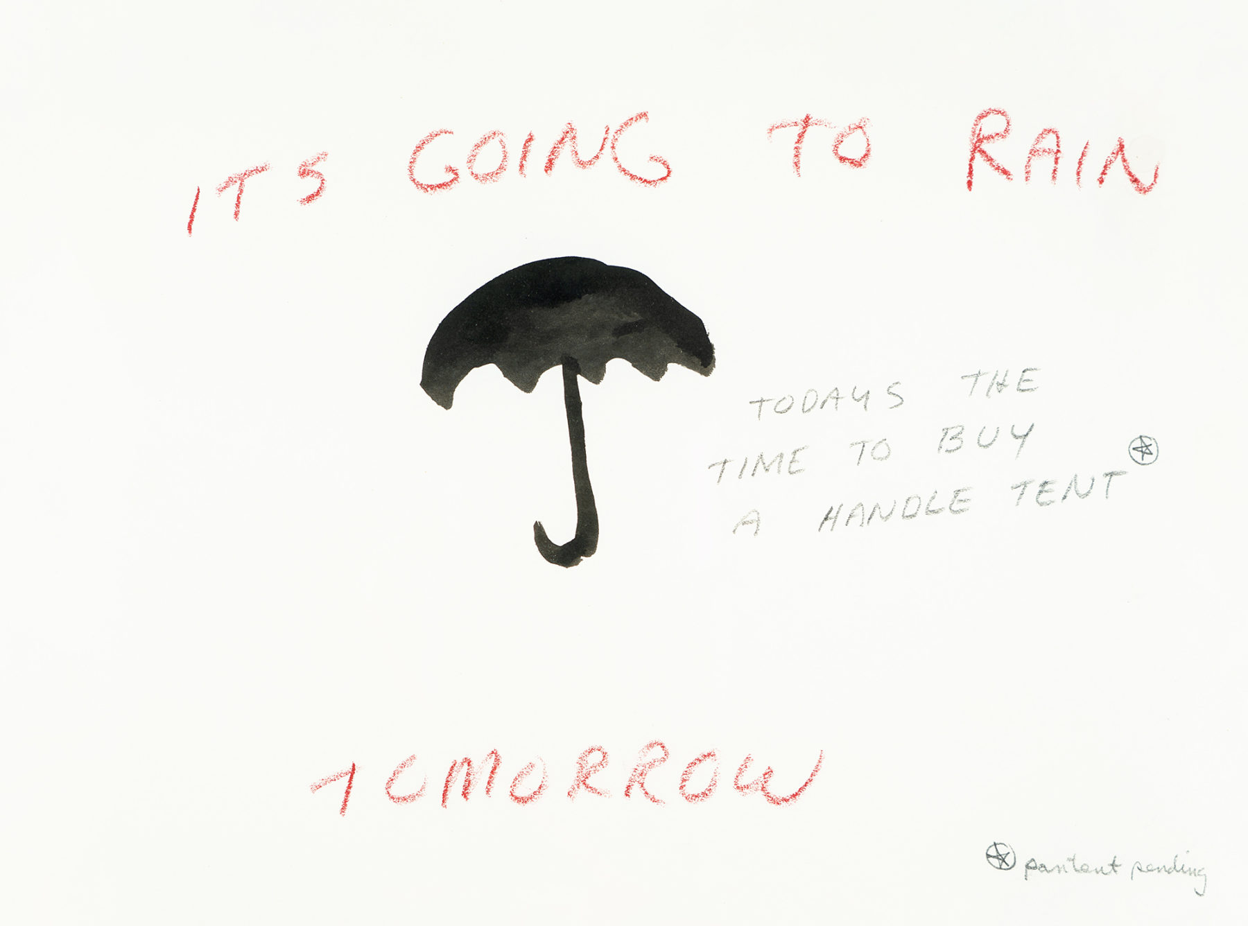 It’s Going to Rain Tomorrow HuxleyParlour Gallery