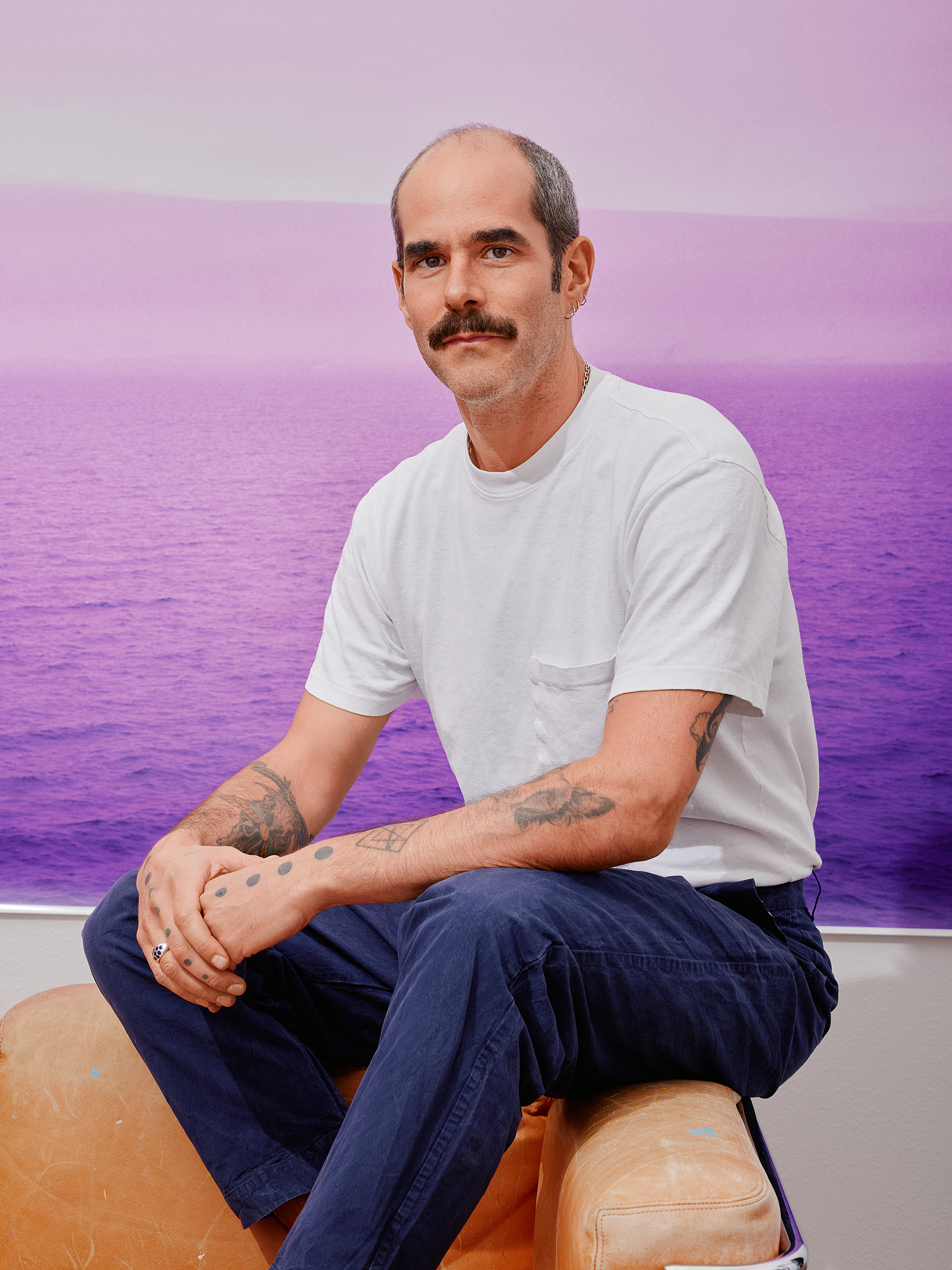 David Benjamin Sherry, Portrait Huxley-Parlour Gallery, London