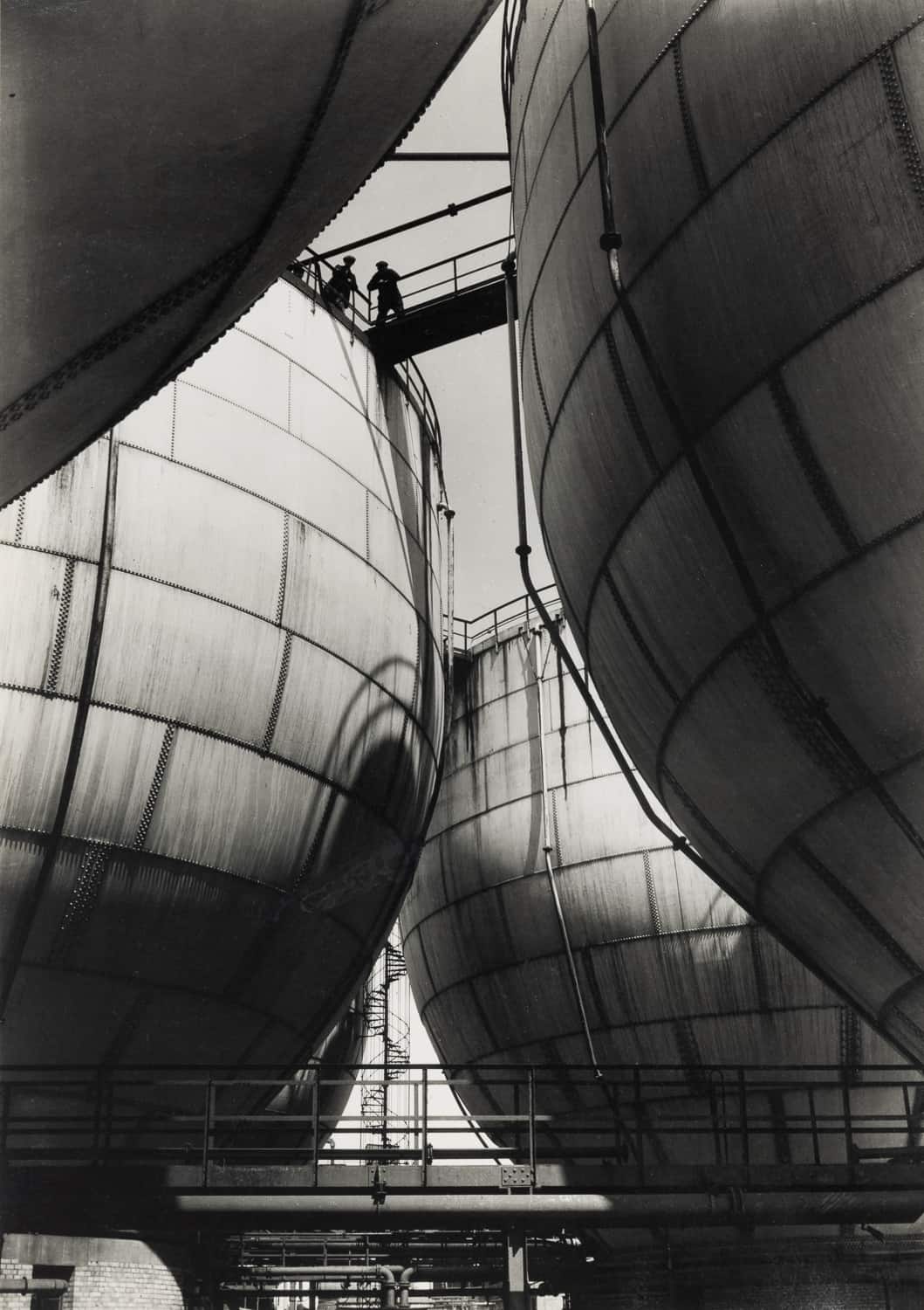 Margaret Bourke-White, Nitrogen Fermentation Tanks, 1932. Modern Objects, Huxley-Parlour Gallery, 3–5 Swallow St, London, W1B 4DE