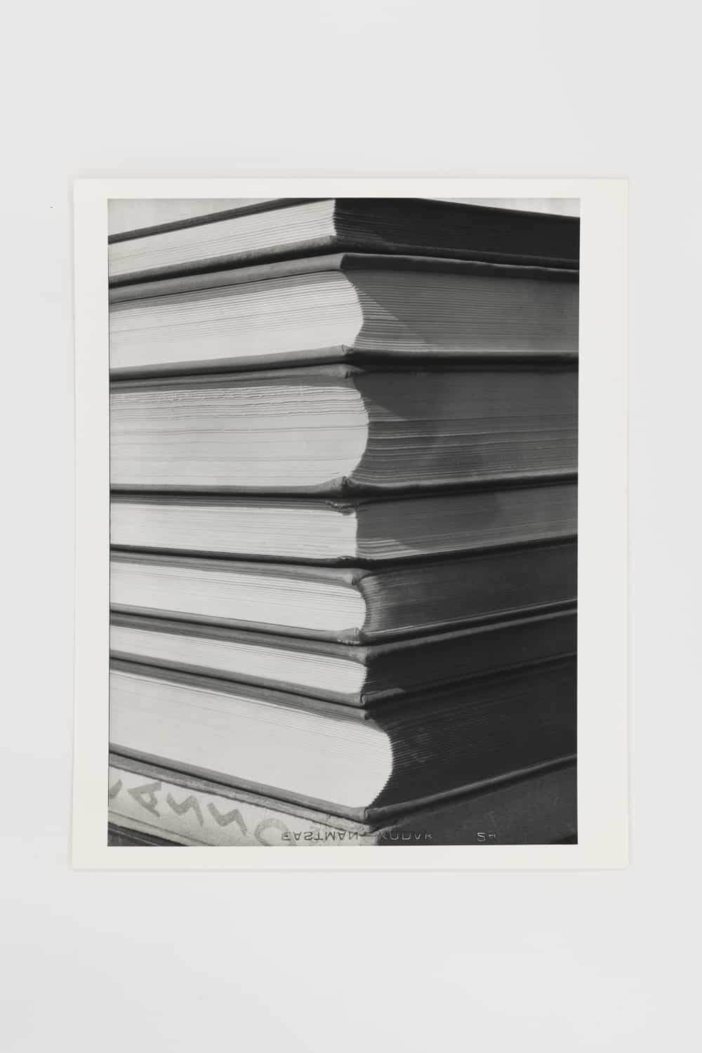 Manuel Álvarez Bravo, Books, 1930. Modern Objects, Huxley-Parlour Gallery, 3–5 Swallow St, London, W1B 4DE.