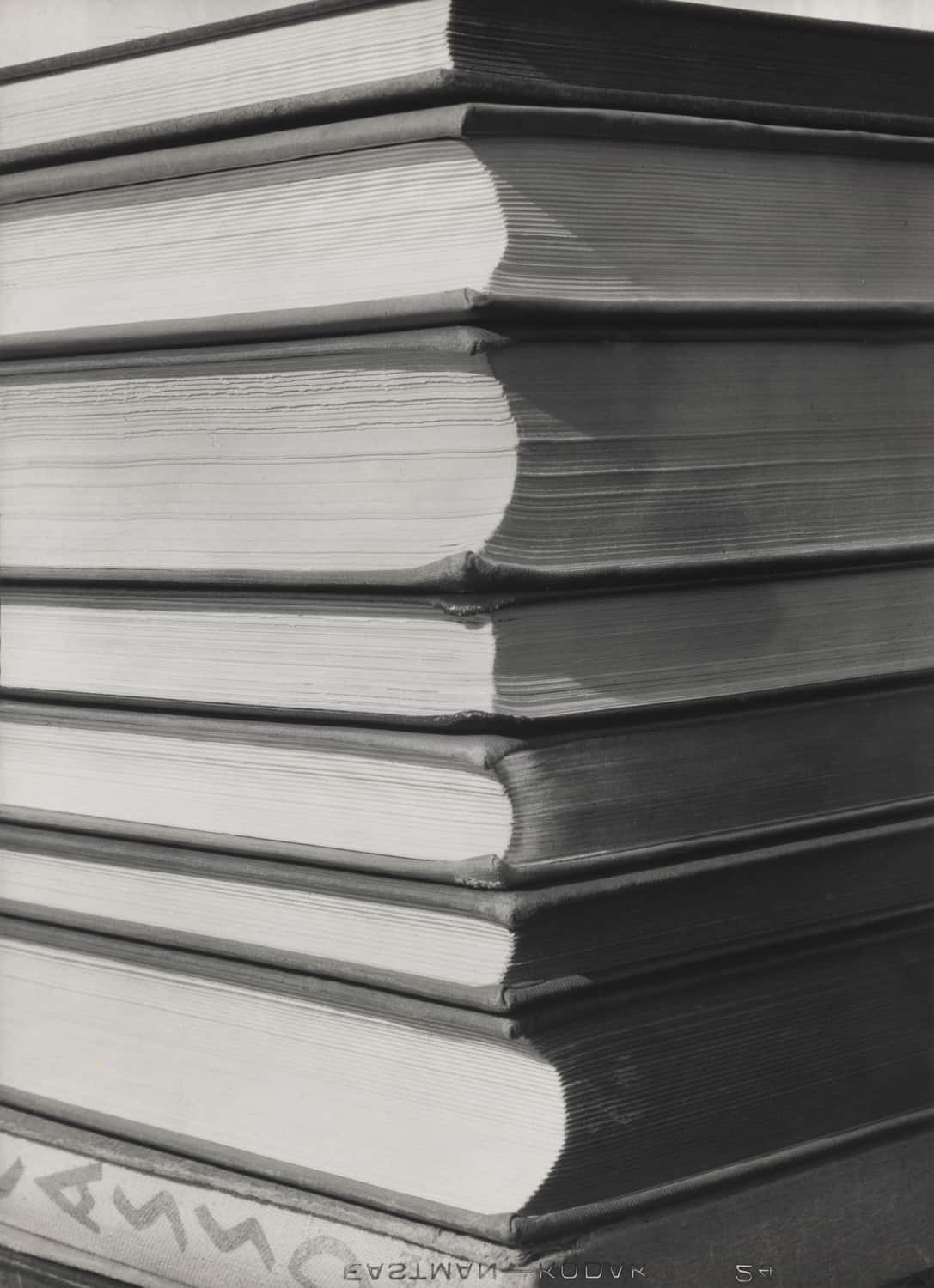 Manuel Álvarez Bravo, Books, 1930. Modern Objects, Huxley-Parlour Gallery, 3–5 Swallow St, London, W1B 4DE.
