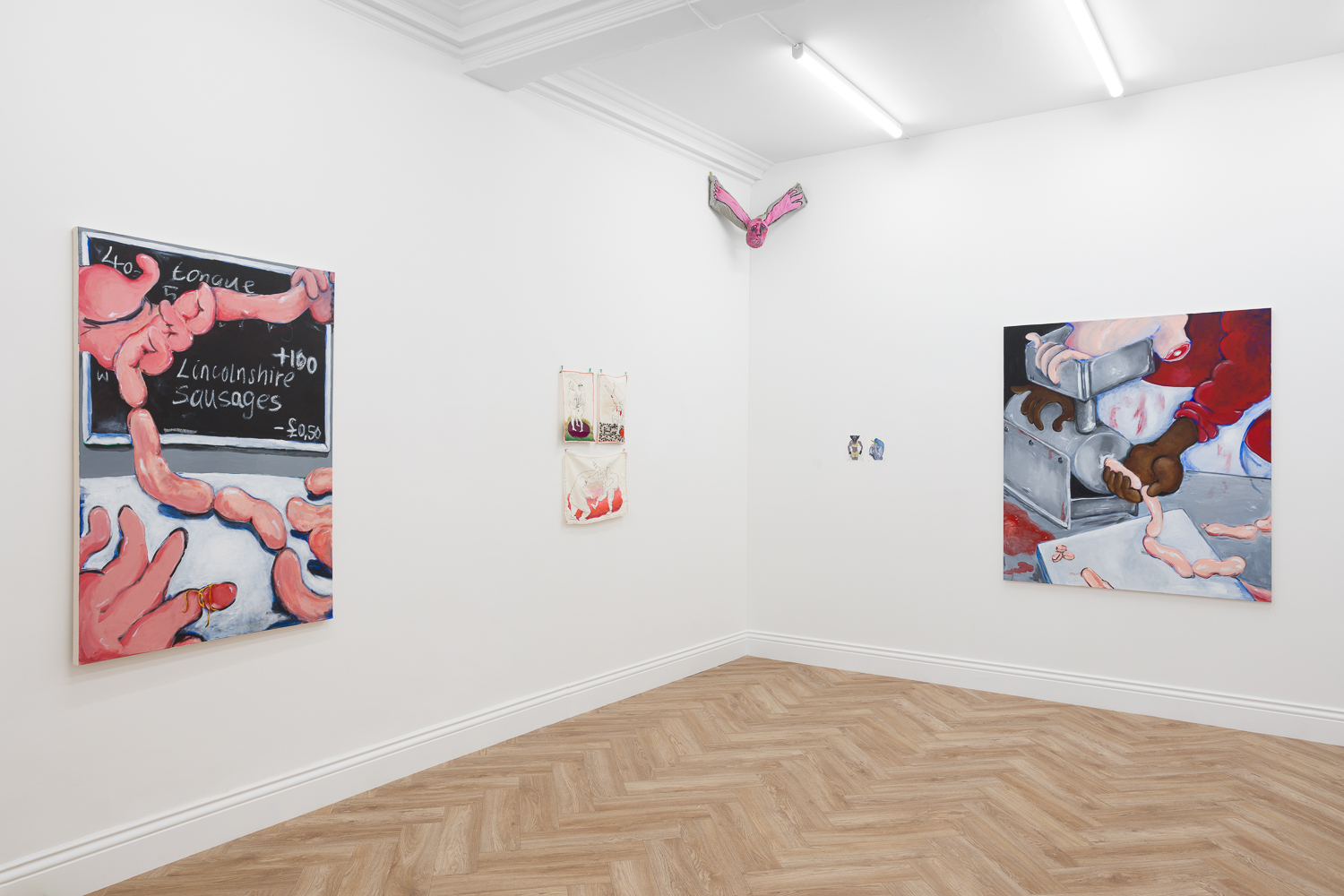 Shir Cohen and Olivia Sterling Rage Comics at Huxley-Parlour Gallery 45 Maddox St London W1S 2PE