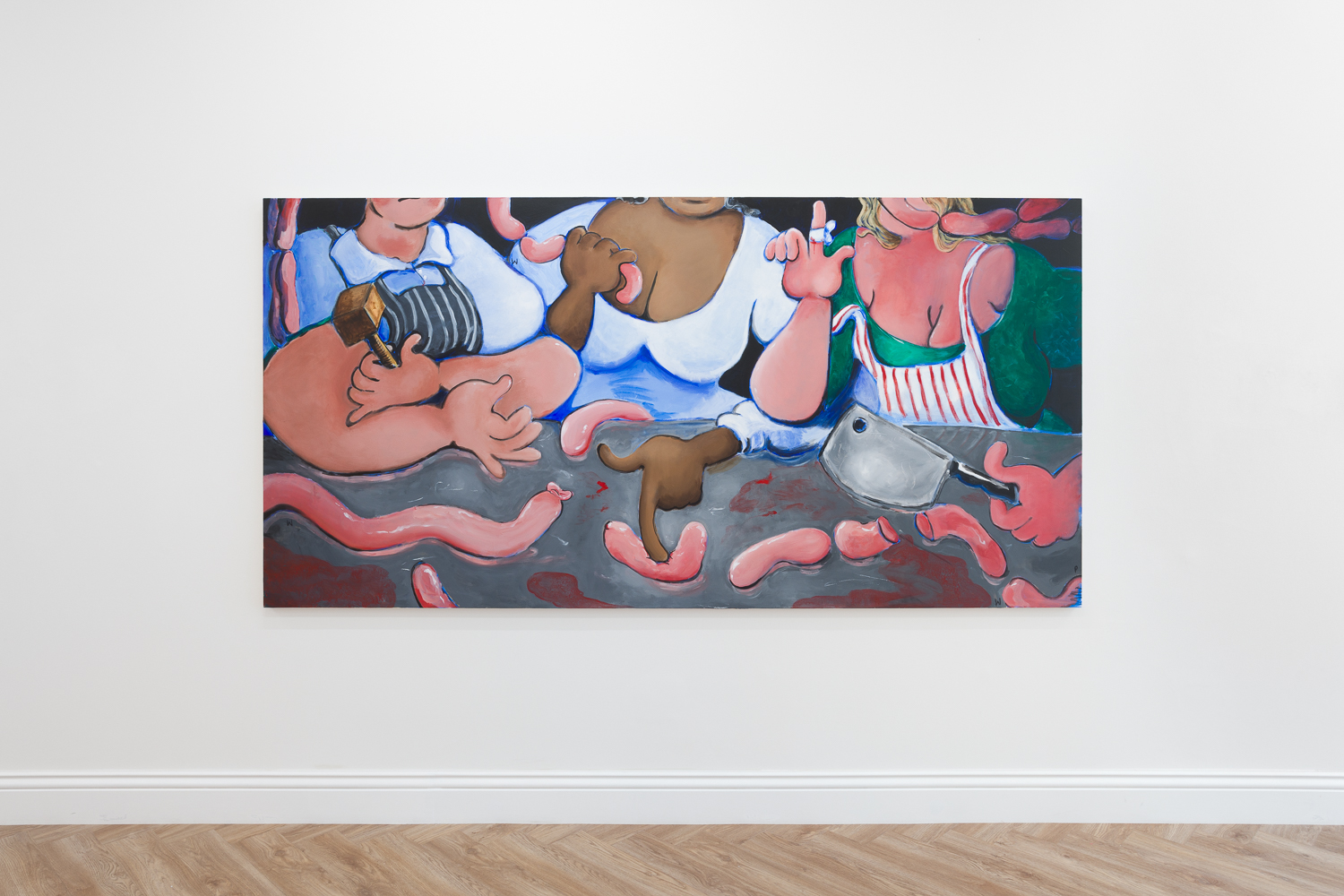 Shir Cohen and Olivia Sterling Rage Comics at Huxley-Parlour Gallery 45 Maddox St London W1S 2PE