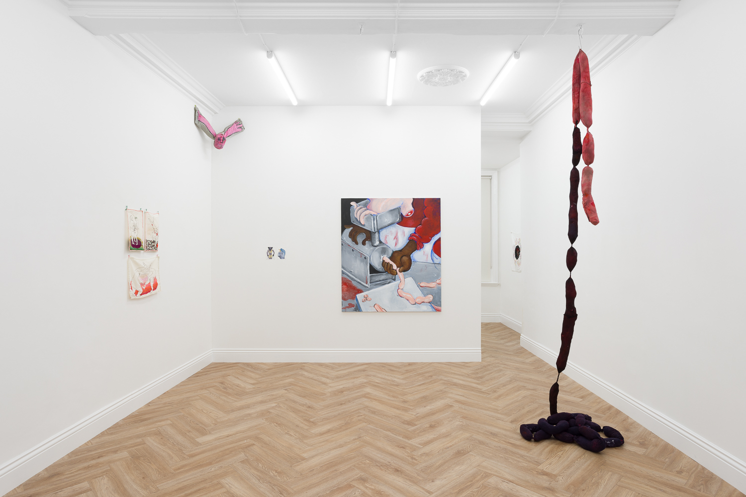 Shir Cohen and Olivia Sterling Rage Comics at Huxley-Parlour Gallery 45 Maddox St London W1S 2PE