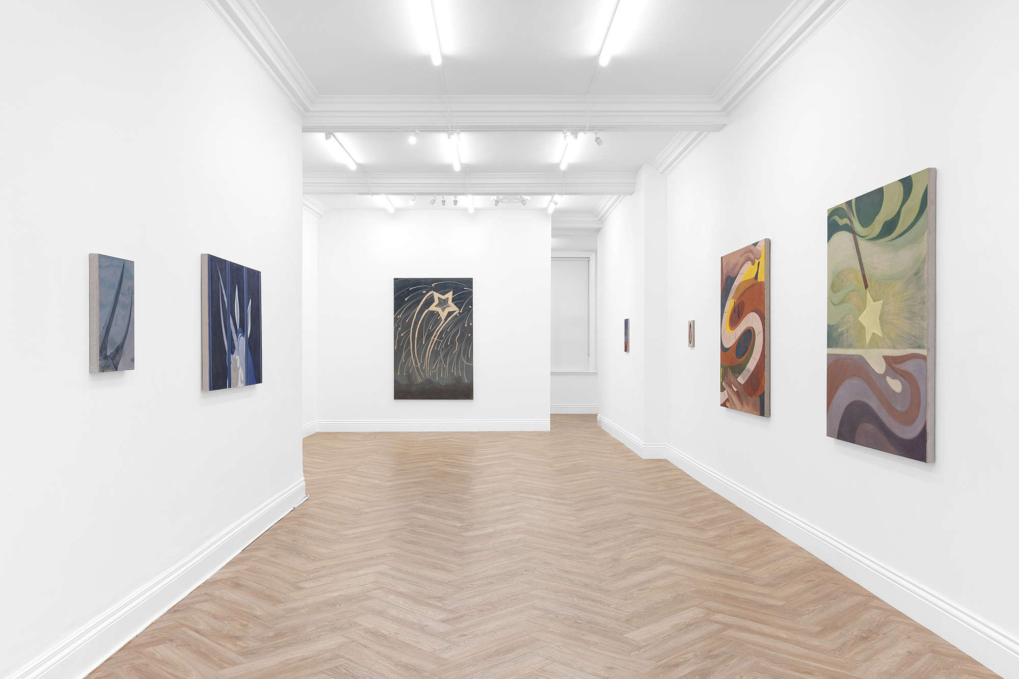 Grace Lee, Huxley-Parlour Maddox Street, October 2023 Exhibition, install 1