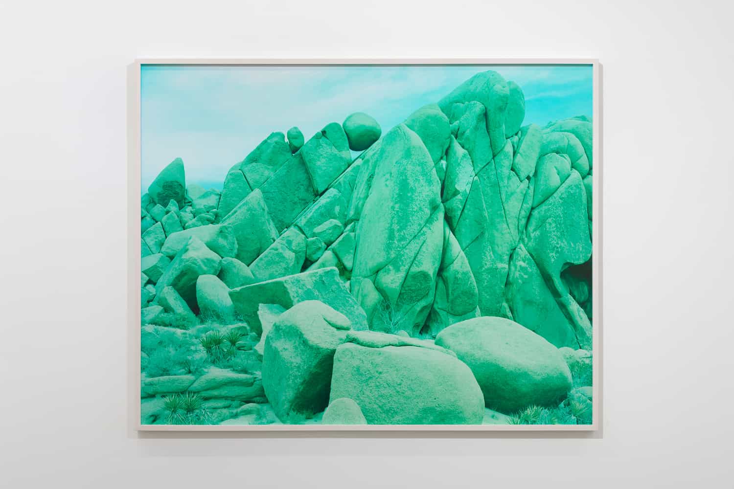 David Benjamin Sherry, Jumbo Rocks, Joshua Tree National Park, California, 2023, c-type print, framed