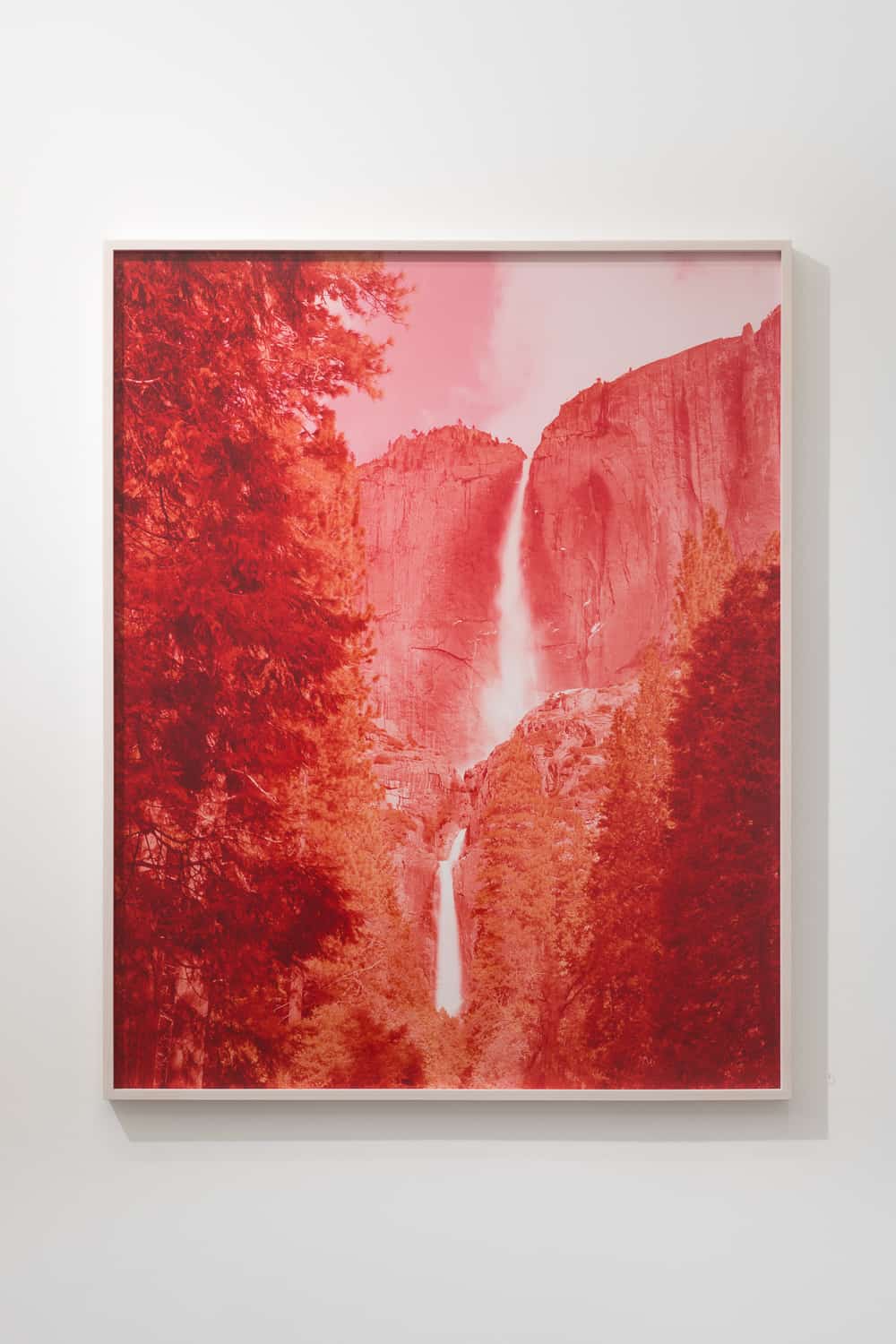 David Benjamin Sherry, Yosemite Falls, Yosemite California, 2013, c-type print, framed