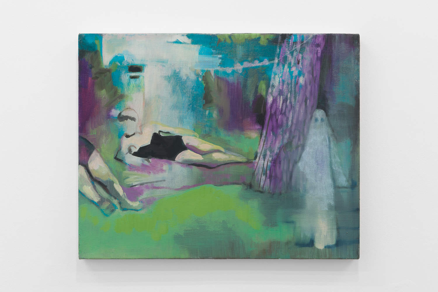 Kate Gottgens, Shady Pines, 2023, Oil on Canvas, framed