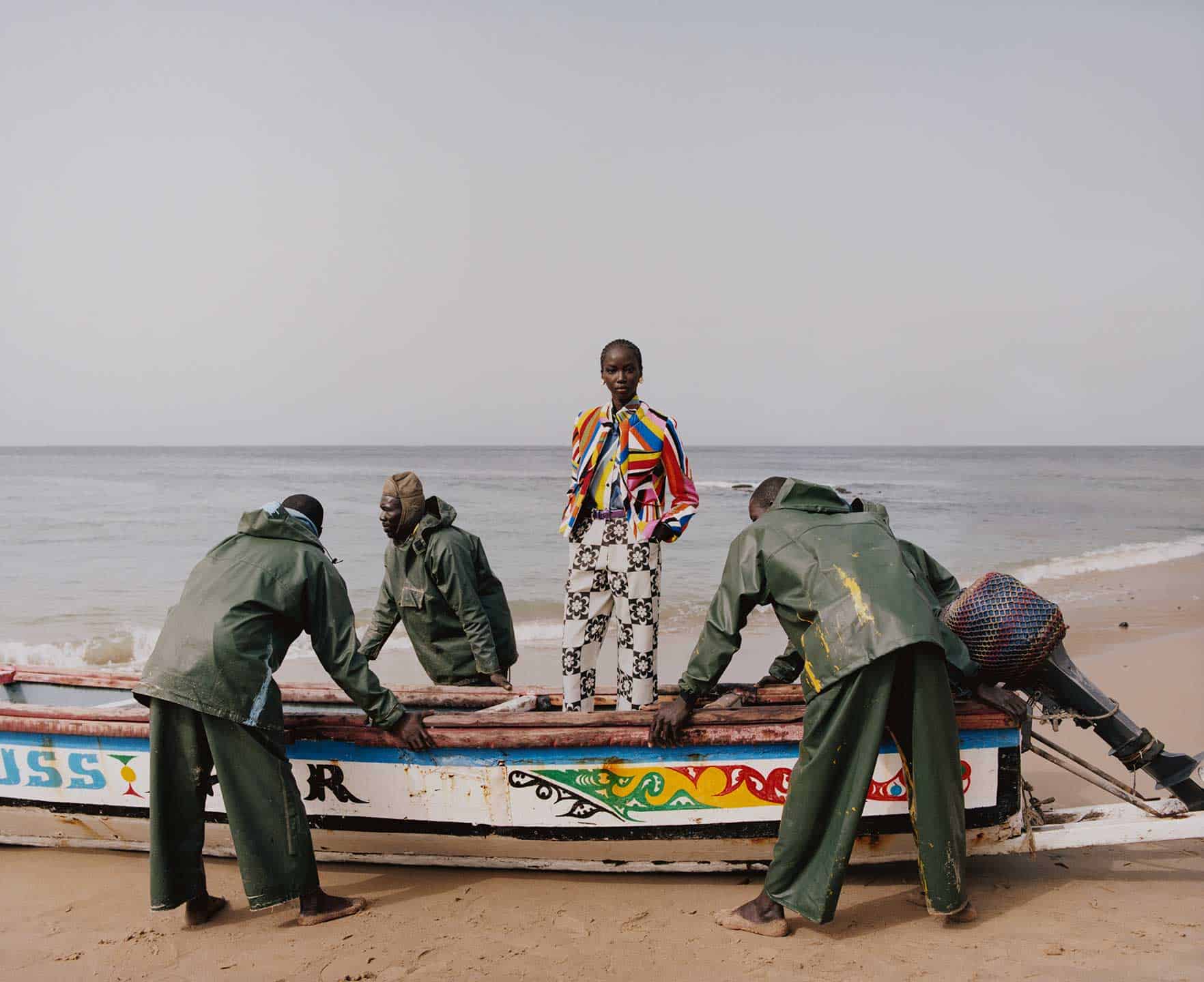 Nadine Ijewere, Senegalese Fisherman, Senegal, 2023