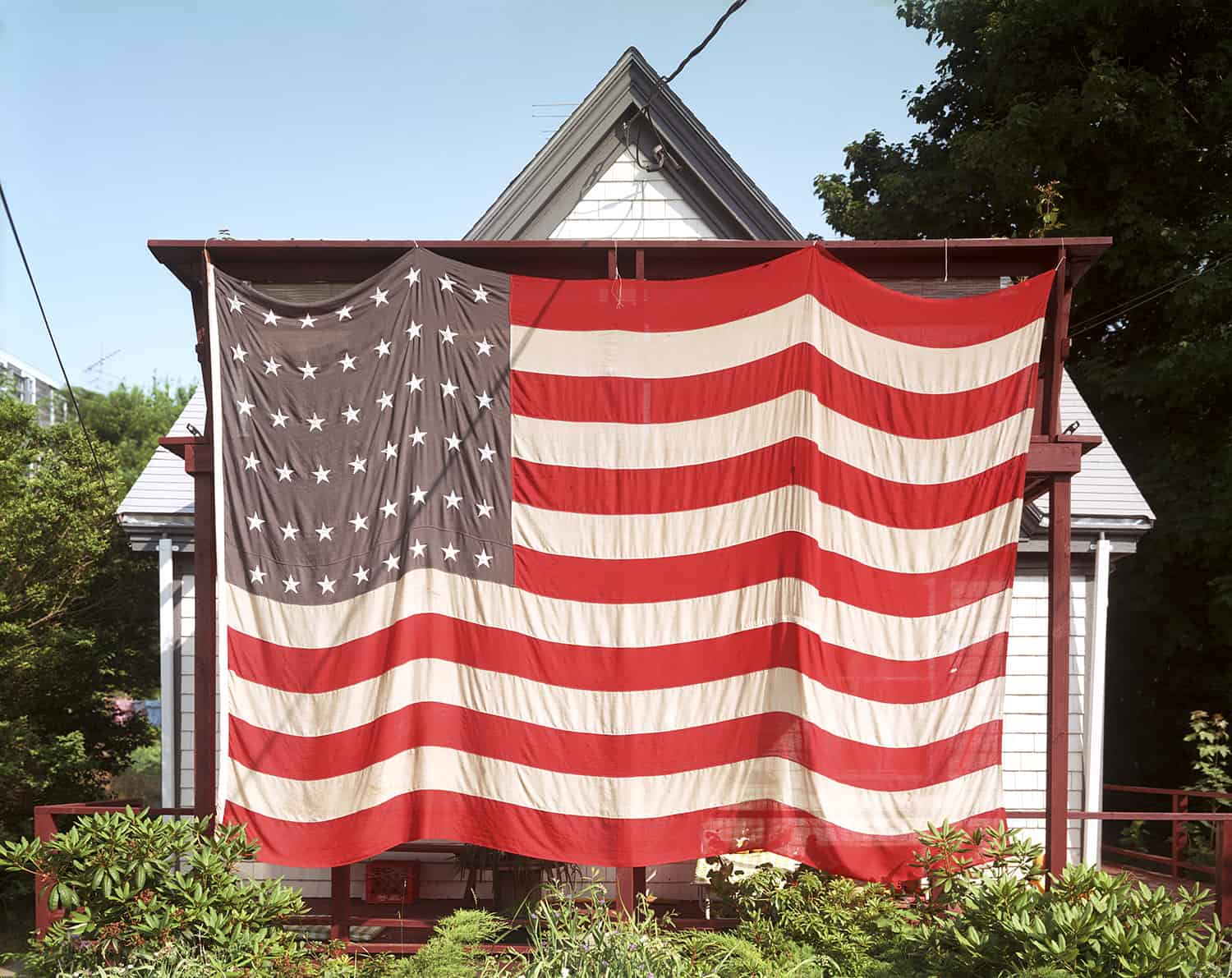 Joel Meyerowitz, Flag, Provincetown, Massachusetts, 1983