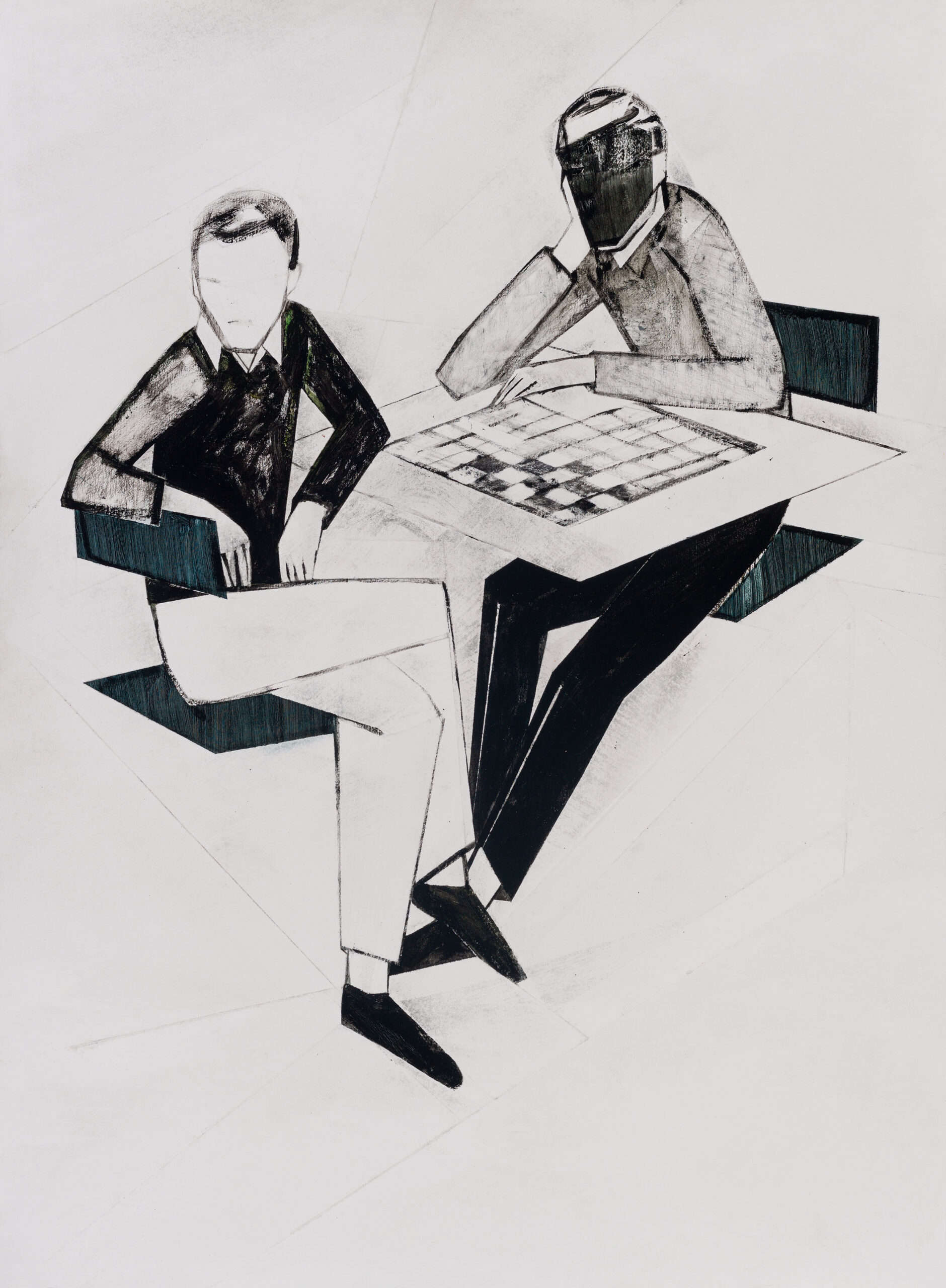 Iris Schomaker, Untitled (Chess), 2024