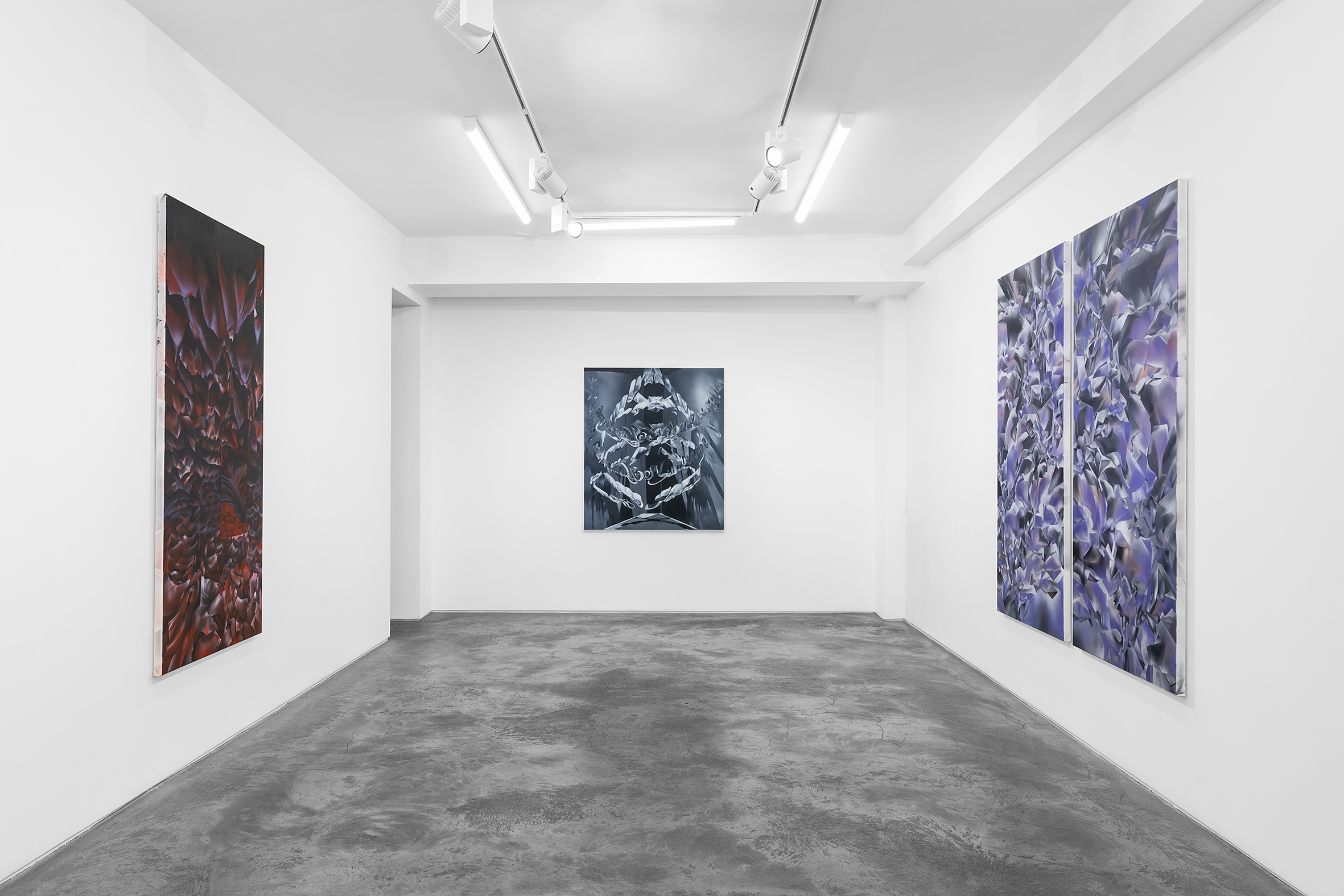 Bethany Hadfield, Billboards and Talismans exhibition installation view