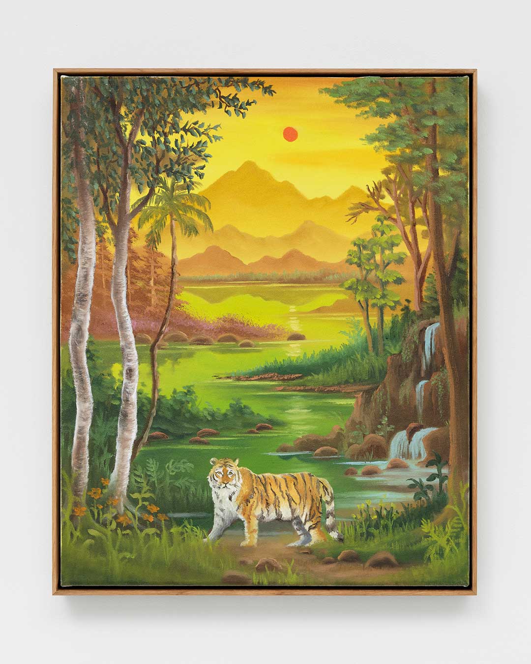 Neil Raitt, Ochre Falls (Tiger), 2024