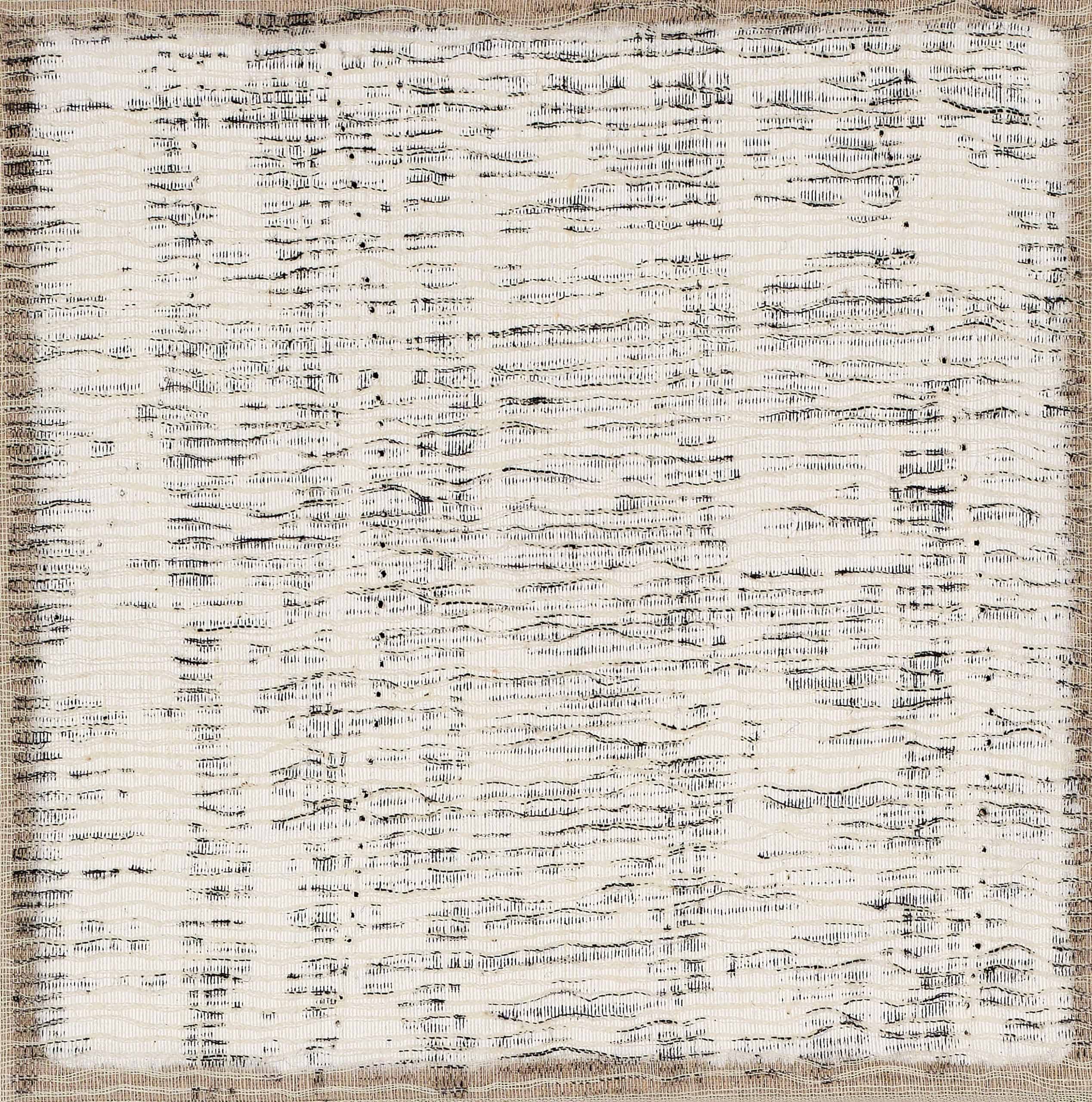 Rebecca Salter, Untitled (AR32), 2019, mixed media on linen