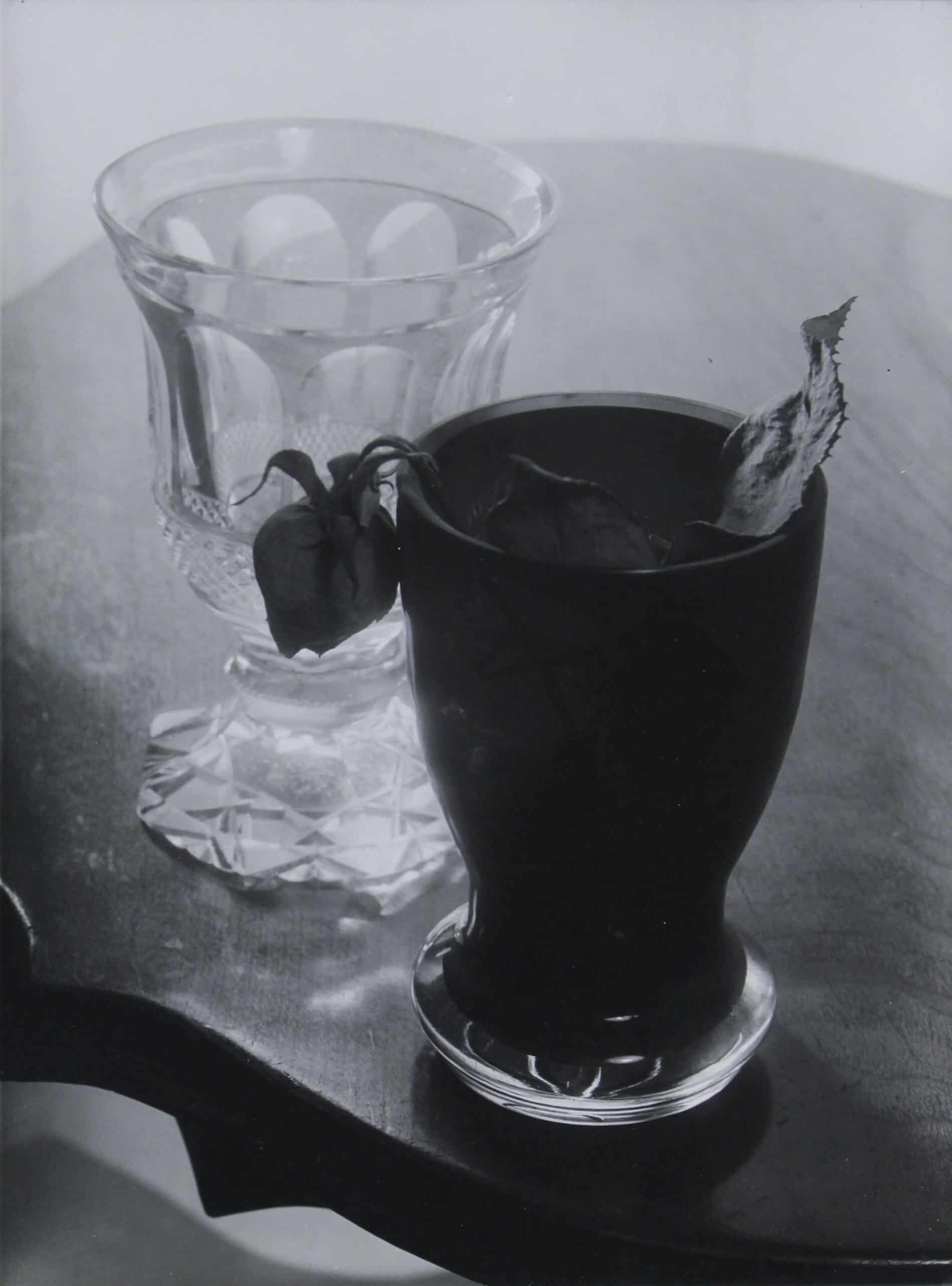 Josef Sudek, Still Life with Glasses, 1950