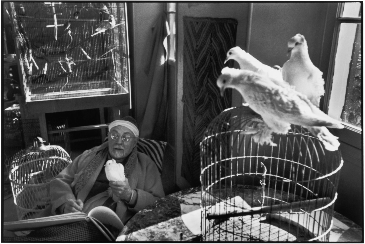 Henri Cartier-Bresson, Henri Matisse, Vence, France, 1944