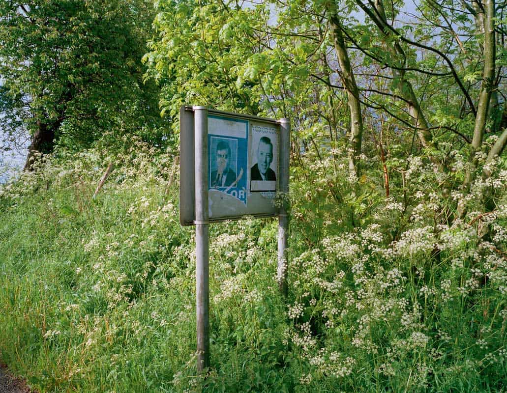 Paul Graham, Fading Political Posters, Troubled Land at Huxley-Parlour, 23.01.25 - 01.03.25