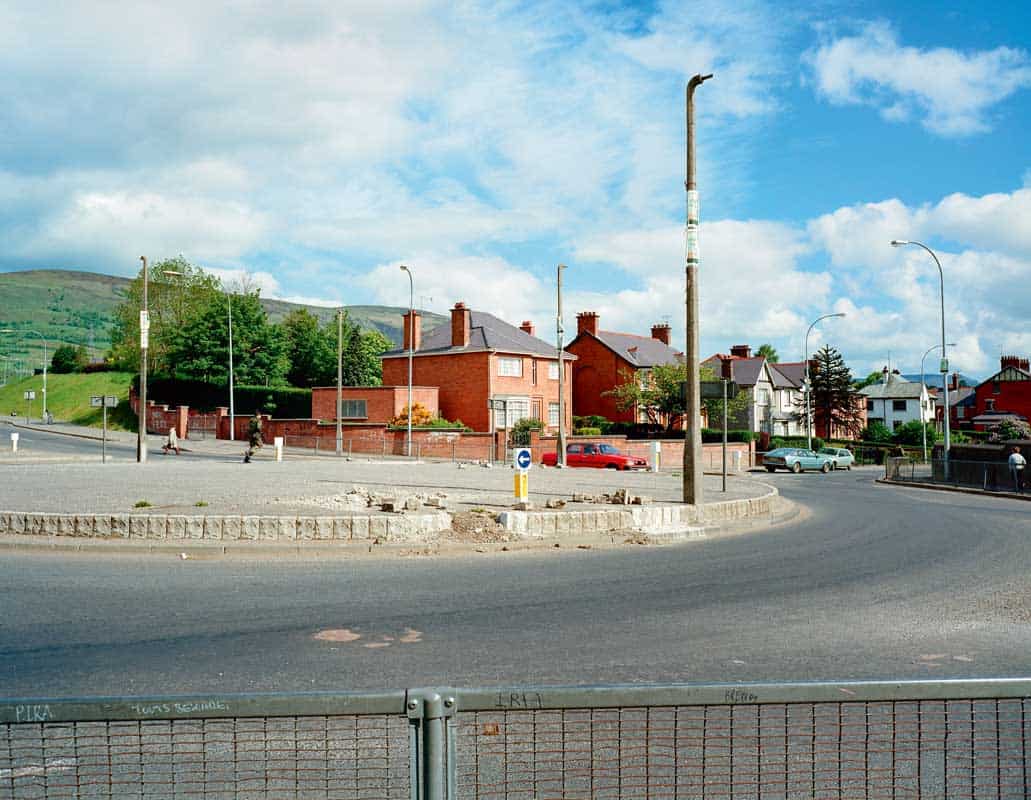 Paul Graham, Roundabout, Belfast, Troubled Land at Huxley-Parlour, 23.01.25 - 01.03.25