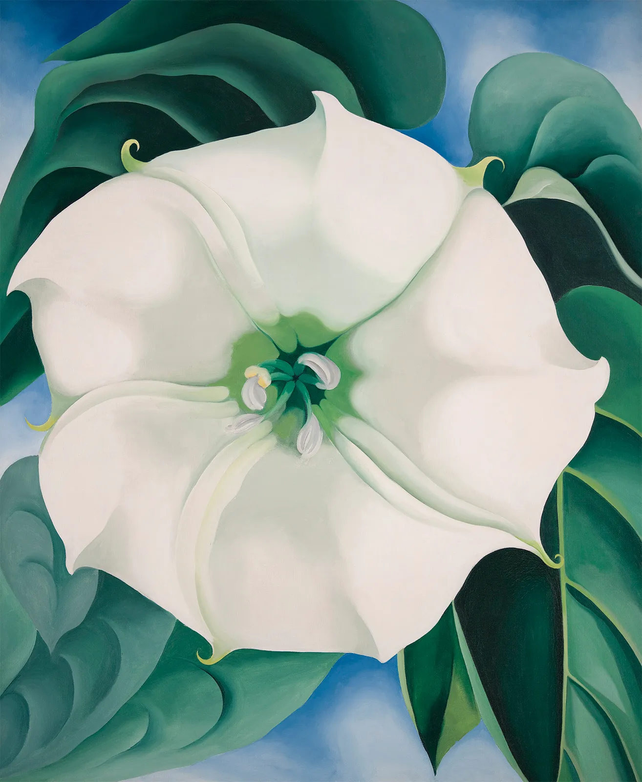 Georgia O'Keeffe, Jimson Weed White Flower No. 1, 1932