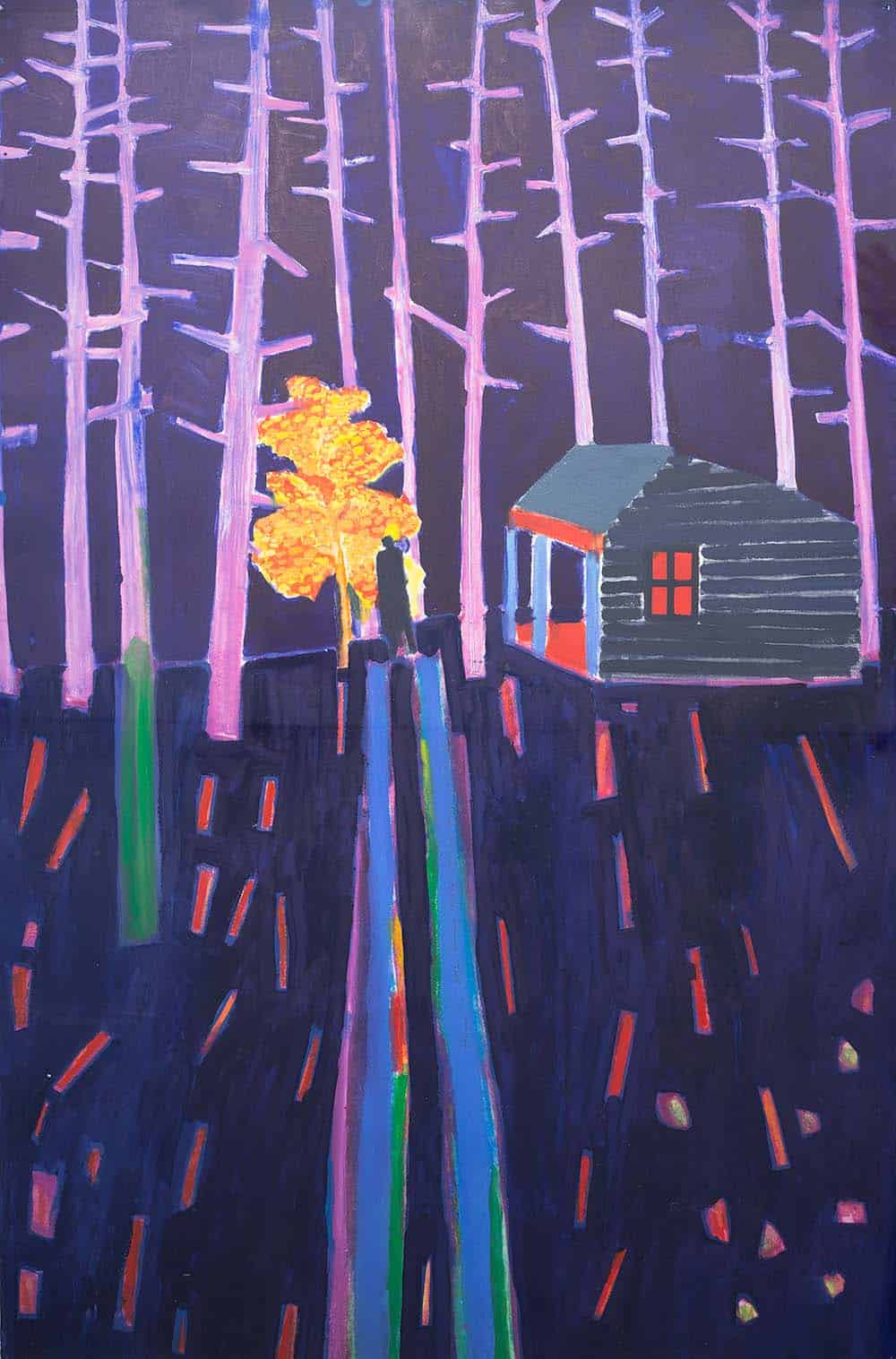 Tom Hammick, Burning Bush, 2012, Huxley-Parlour, 06.03.25–17.04.25