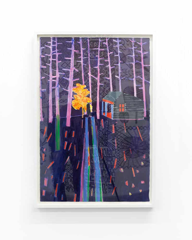 Tom Hammick, Burning Bush, 2012, Huxley-Parlour, 06.03.25–17.04.25