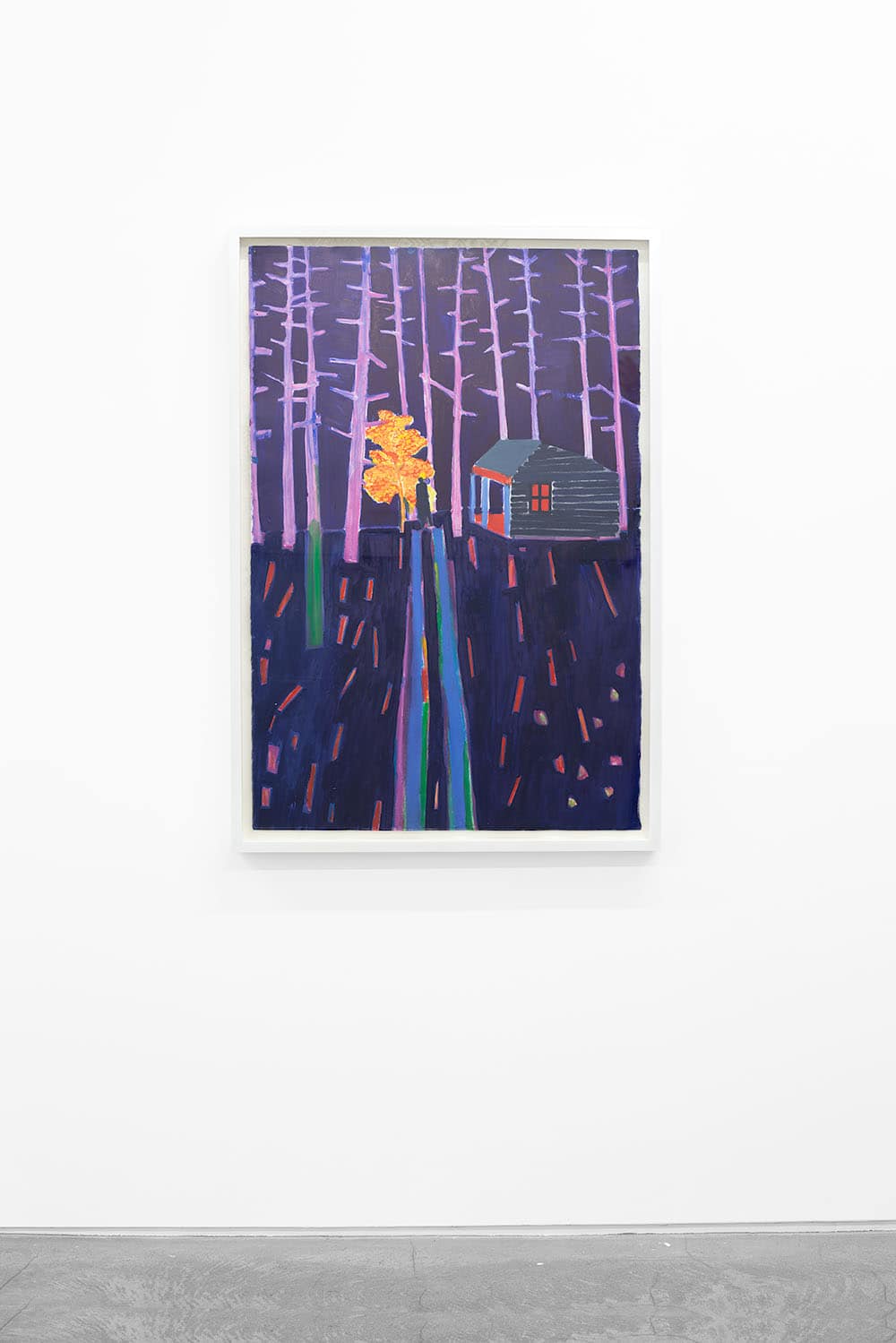 Tom Hammick, Burning Bush, 2012, Huxley-Parlour, 06.03.25–17.04.25