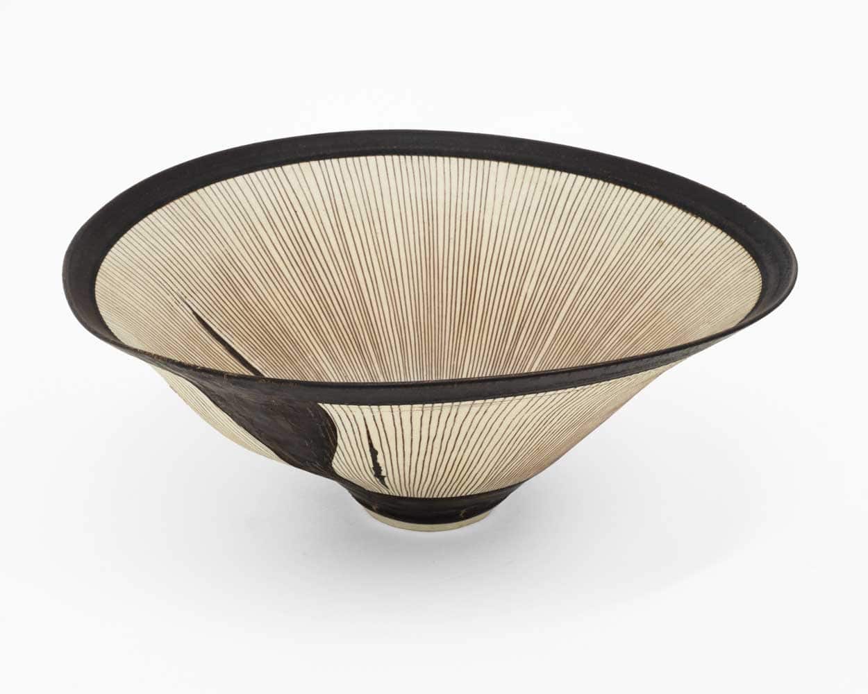 Lucie Rie, Conical Bowl, c.1972, Huxley-Parlour, 25.04–31.05.25