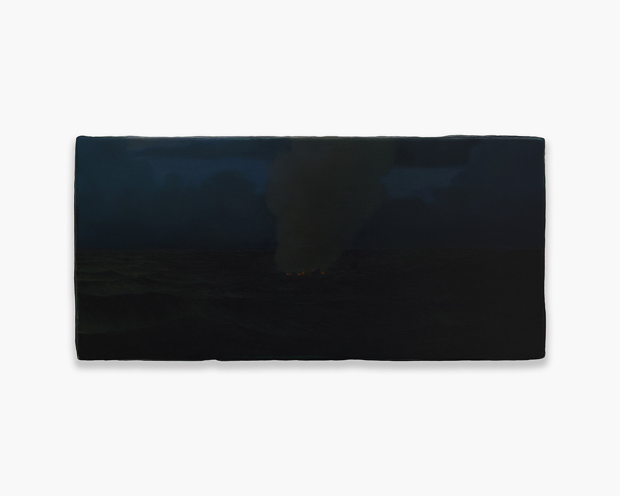 Sarah Schlesinger, Cannon Fire at Night, 2025, NADA NY, 2025