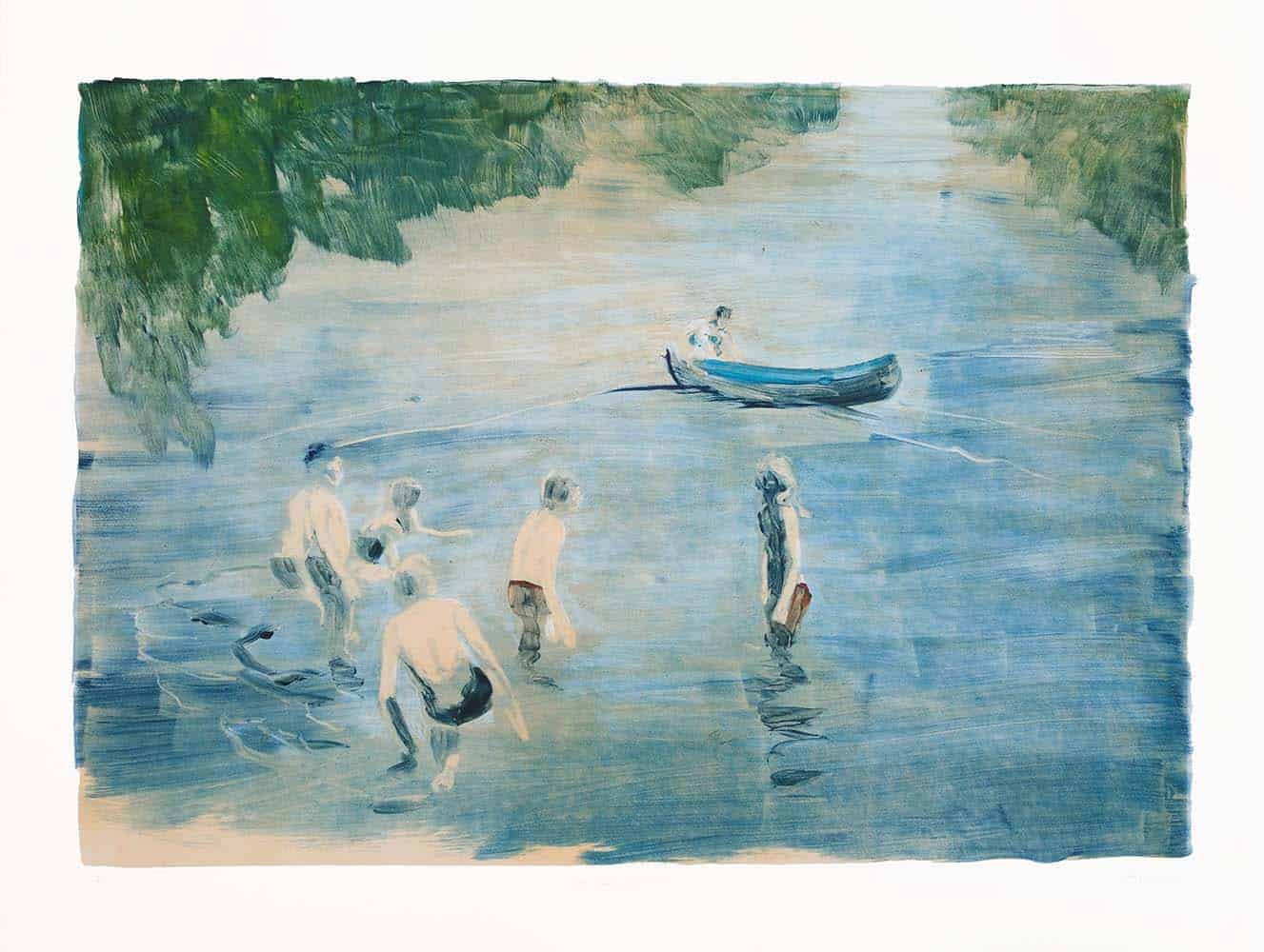 Kate Gottgens, The Blue of Distance, 2025, Huxley-Parlour, 17.07–13.09.25